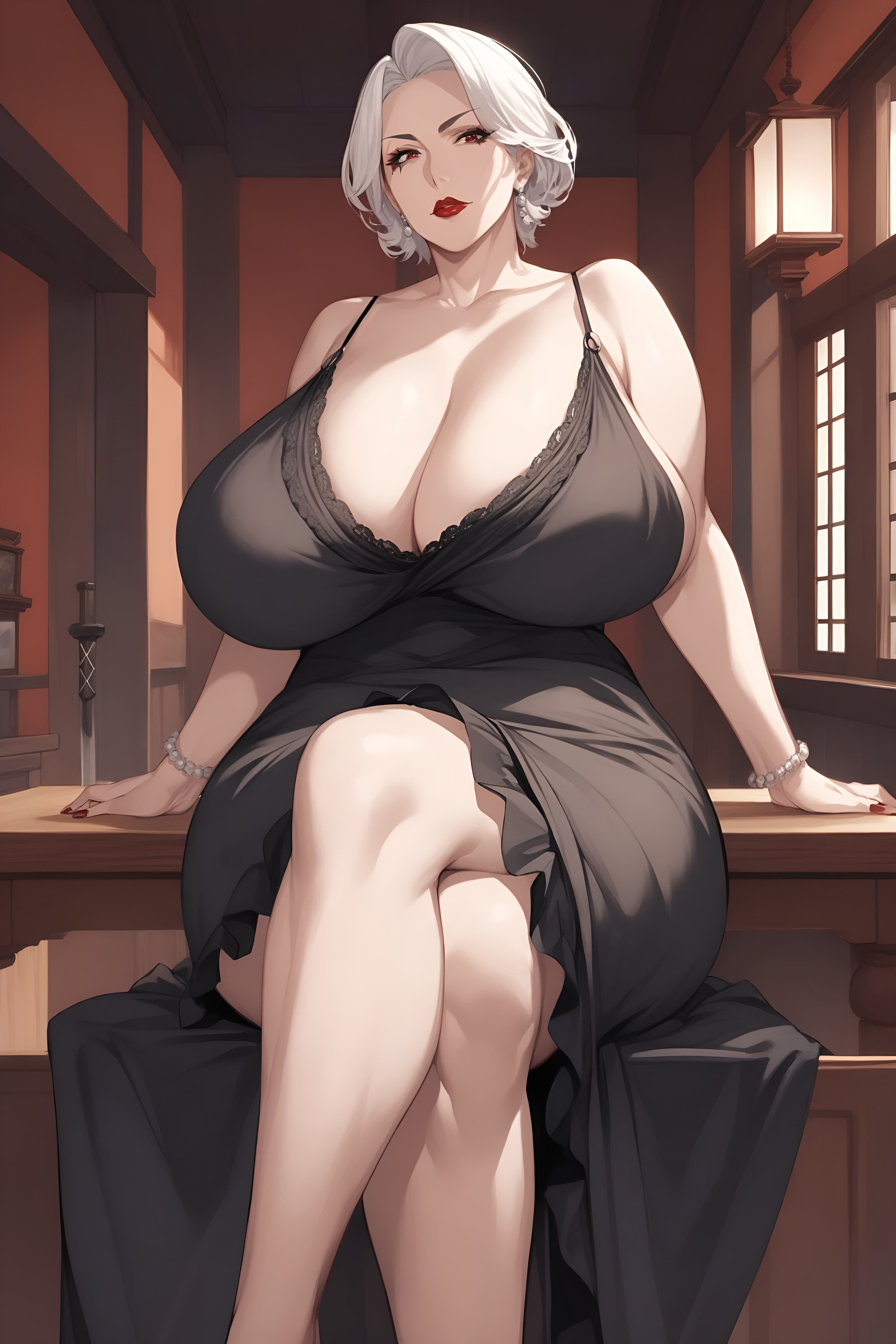1girls, ai generated, ass, big ass, big breasts, big thighs, breasts, bust, busty, chest, curvaceous, curvy, curvy figure, daya kisaragi, digital media (artwork), enormous breasts, female, gigantic breasts, gothic, hips, hourglass figure, huge ass, huge breasts, huge thighs, hyper breasts, large ass, large breasts, large thighs, legs, light skin, light-skinned female, massive breasts, mature, mature female, onlyaimommys, original, original character, thick, thick hips, thick legs, thick thighs, thighs, top heavy, voluptuous, voluptuous female, waist, wide hips, wide thighs
