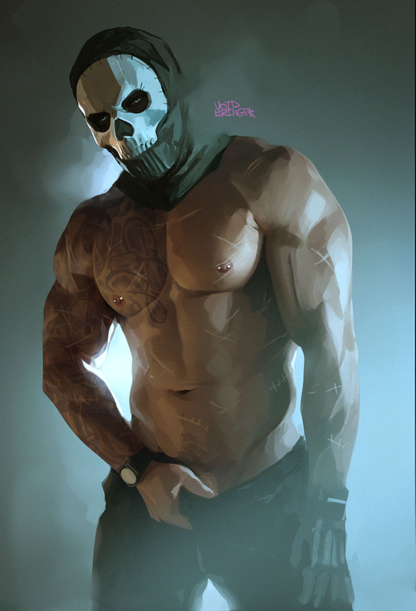 alternate_version_at_source alternate_version_available balaclava bara bara_tiddies bara_tits barazoku biceps blue_eyes buff bulge bulge_through_clothing bulge_under_clothes call_of_duty call_of_duty_modern_warfare_2_(2022) erection erection_pushing_underwear erection_under_clothes male male_focus male_only mask masked masked_female masked_male muscular muscular_arms muscular_male nipple_piercing pants partially_clothed_male pecs pierced_nipples piercing piercings pinup pubes pubic pubic_hair pubic_stubble realistic realistic_textures red_eyes scars scars_all_over scars_on_chest simon_riley solo_male steam steaming_body tasteful tasteful_nudity tattoo tattoo_on_chest tattooed_arm tattoos variant variant_set veiny_muscles voidbringerr