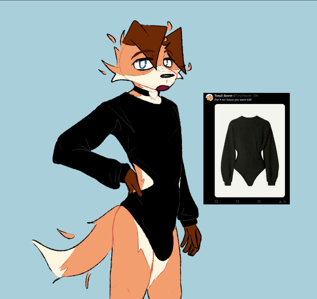 2024 5_fingers anthro black_bodysuit black_choker black_clothing black_jewelry black_necklace black_nose black_skinsuit blue_background bodysuit brown_body brown_fur bulge canid canine canis cheek_tuft choker clothed clothing detailed_bulge digital_drawing_(artwork) digital_media_(artwork) dipstick_tail domestic_dog eyebrows facial_tuft fingers flat_colors floppy_ears fur grey_eyes hand_on_hip heart_symbol humanoid_hands jewelry looking_at_viewer male mammal markings meme meme_clothing mixed_media multicolored_body multicolored_fur necklace open_mouth orange_body orange_fur photography_(artwork) portrait pupils reference_image screencap simple_background skinsuit snout solo tail tail_markings tan_body tan_fur three-quarter_portrait three-quarter_view tight_clothing tuft twitter white_pupils winterfrost winterfrost_(winterfrost)