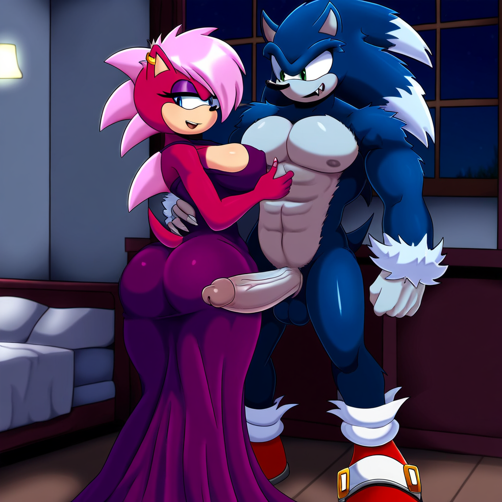 ai_generated ass blue_body breasts incest incest_(lore) magenta_fur male/female pink_hair sex sonia_the_hedgehog sonic_(series) sonic_the_hedgehog sonic_the_hedgehog_(series) sonic_the_werehog sonic_underground sonic_unleashed sonic_x_sonia straight veiny_penis