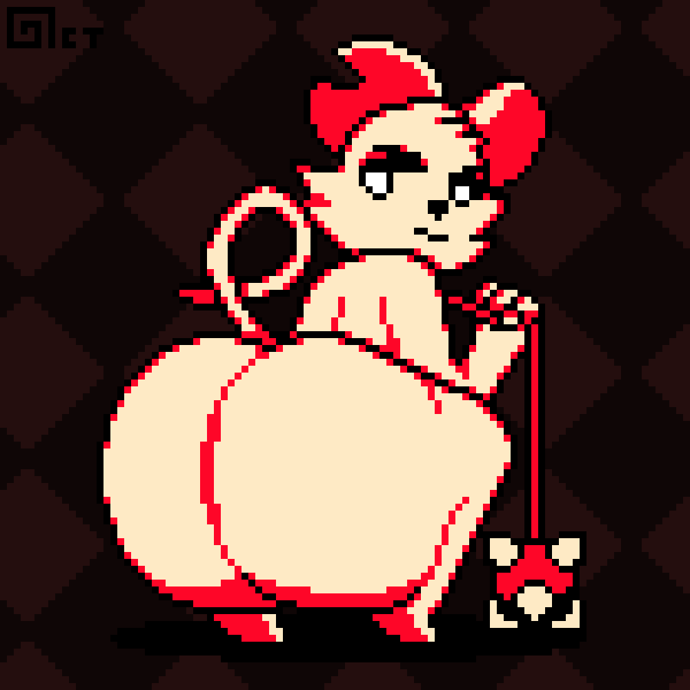 1girls animated annoyed anthro anus ass ass_focus ball_and_chain clapping_ass female female_anthro female_only fur furry furry_female gif huge_ass looking_back mina_(mina_the_hollower) mina_the_hollower mouse mouse_ears mouse_girl mouse_tail naked naked_female nude nude_female octotron2000 pixel_animation pixel_art self_upload solo solo_female squatting tail twerking weapon white_eyes white_fur yacht_club_games