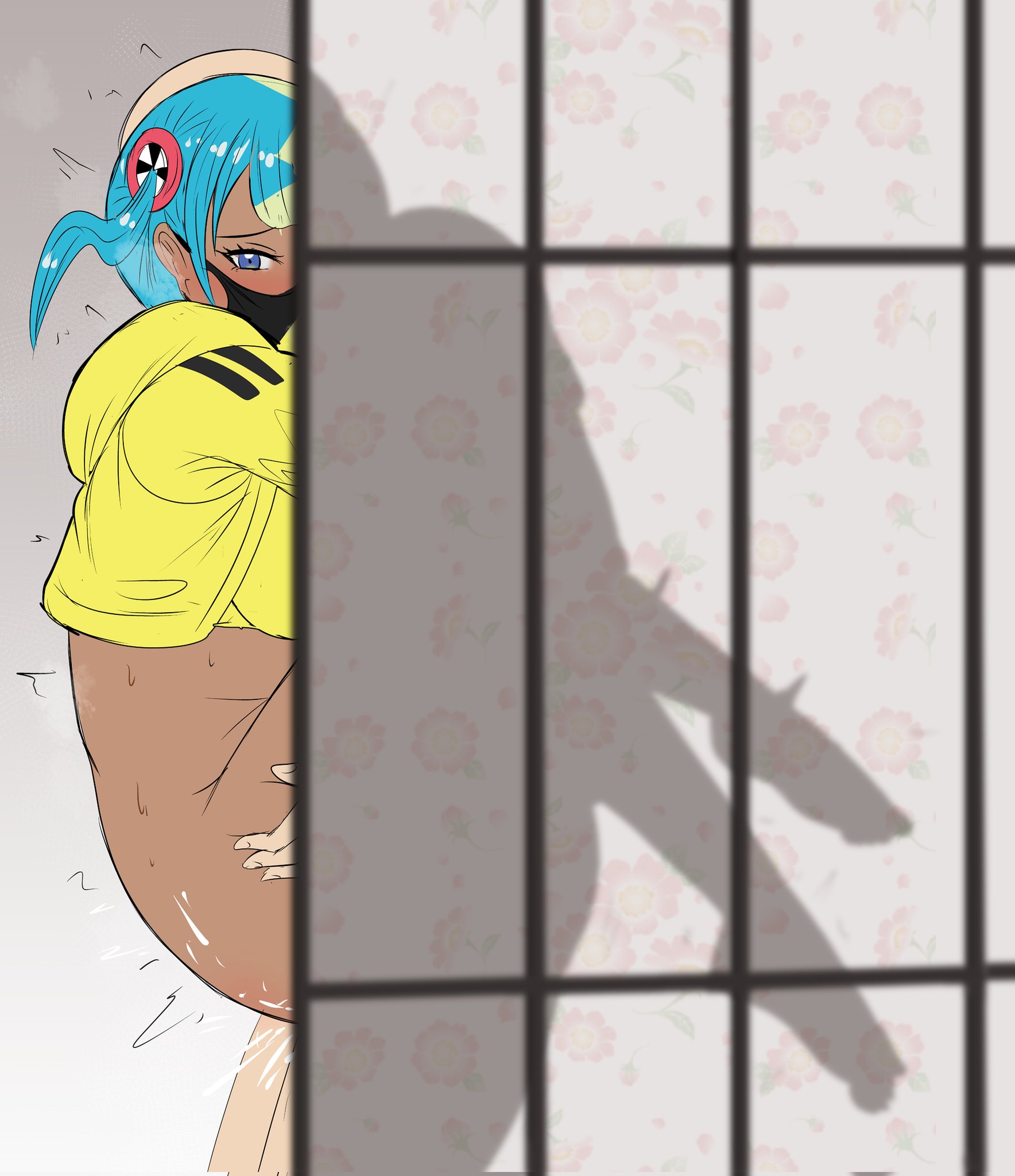 1girls, ass, canari (pokemon), canary (pokemon), dark skin, dark-skinned female, feet, female, fuzzlogik, game freak, implied sex, nintendo, pokemon, pokemon legends: z-a