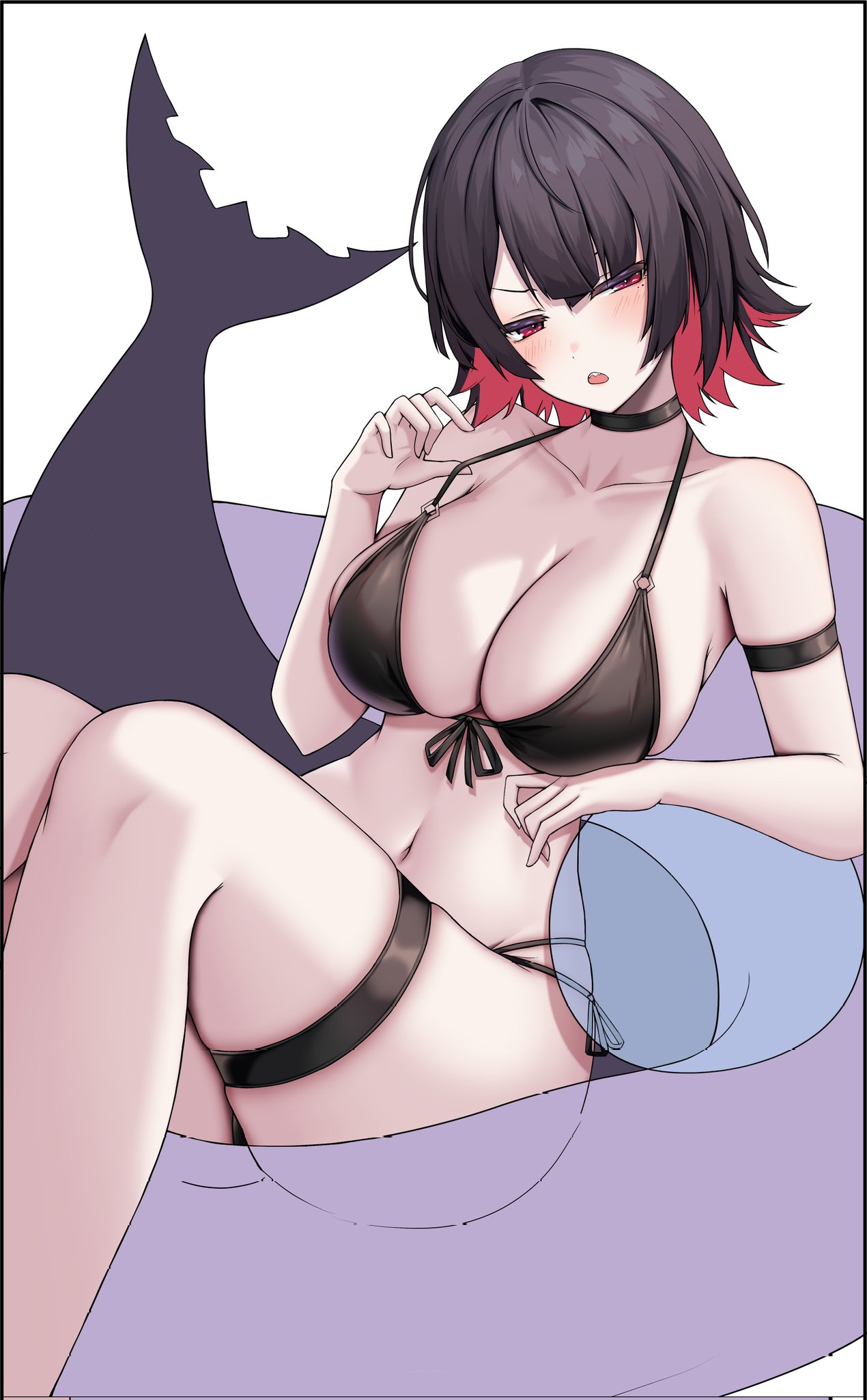 bikini, ellen joe, female, kushinaka, tagme, zenless zone zero