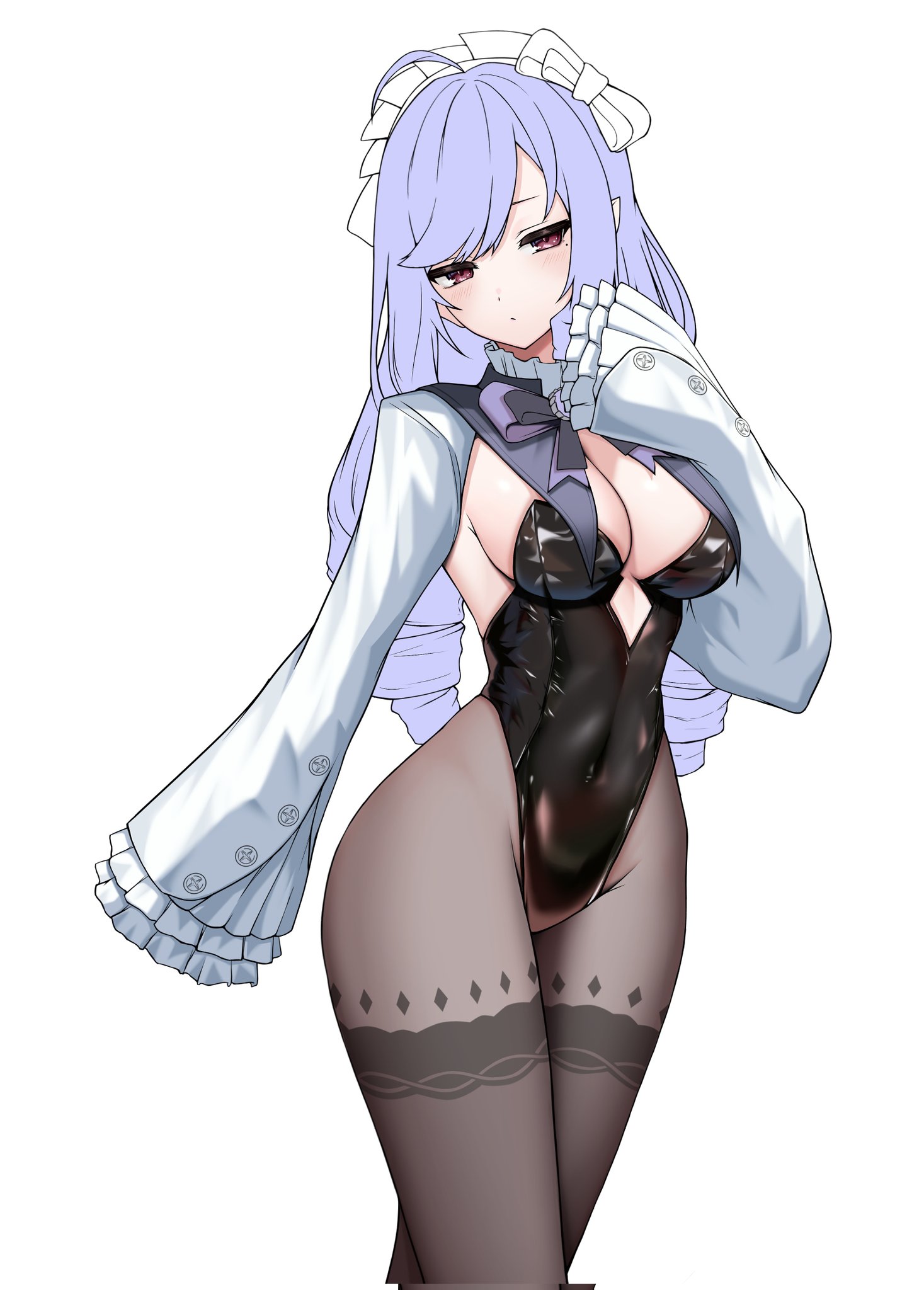 1girls, bunnysuit, female, kushinaka, pantyhose, tagme, vivian banshee, zenless zone zero