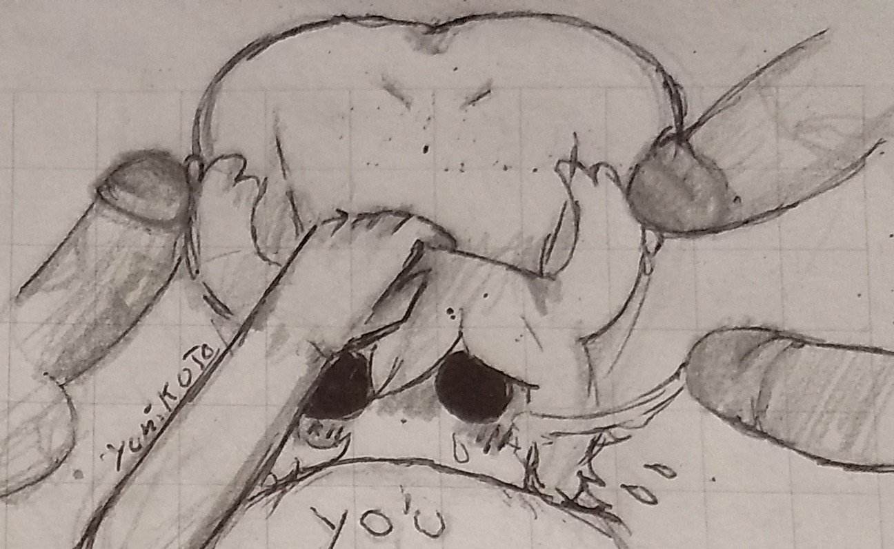 ass, blowjob, cum, fellatio, hollow knight, male, no source, orgy, penis, rule 63, solid eyes, the knight (hollow knight), yunikuto (artist)