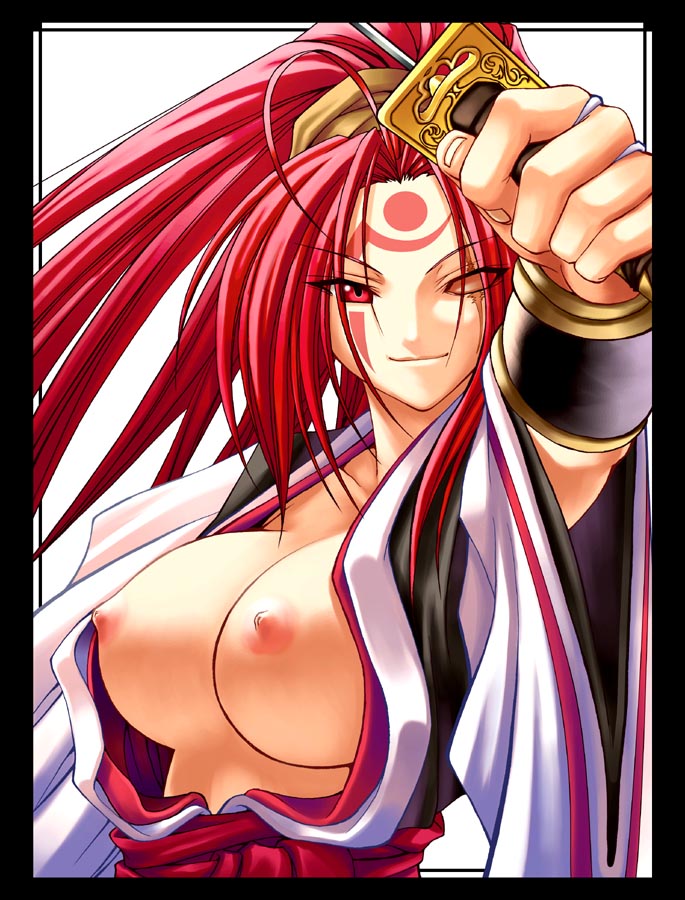 1girls baiken chiba_toshirou female female_only guilty_gear solo tagme