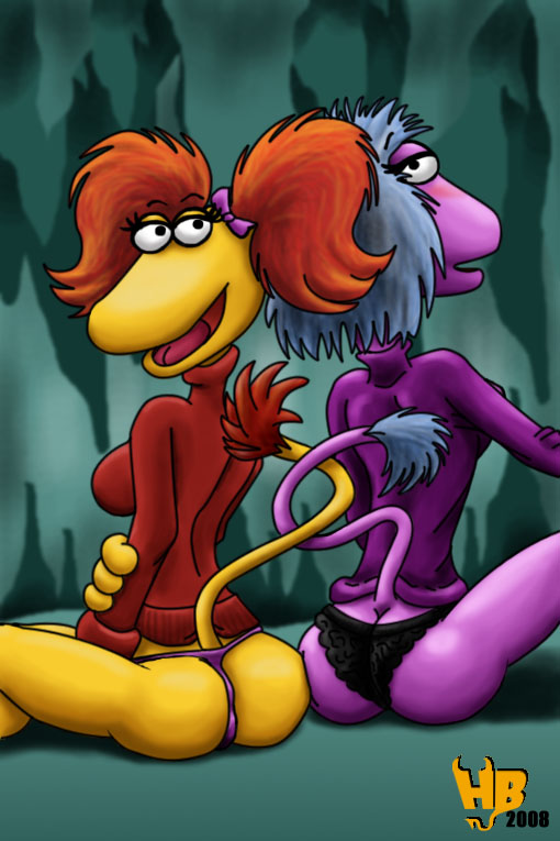 2008 color fraggle_rock hentai_boy mokey muppets thong