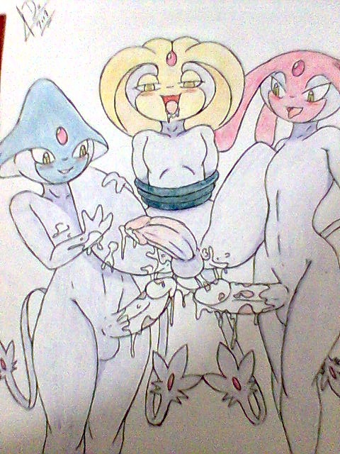 after_sex anthro azelf bound color cum male male_only mesprit multiple_males nude penis pokémon_(species) pokemon tagme uxie yaoi