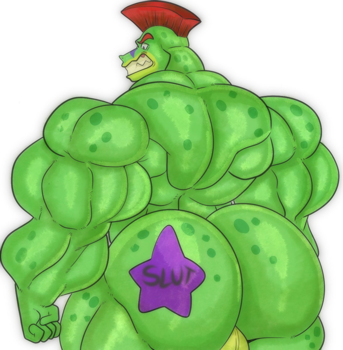 1boy 1male 2025 annoyed annoyed_expression anthro anthro_focus anthro_only anthro_solo ass ass ass_focus butt_focus completely_nude completely_nude_male digital_drawing_(artwork) digital_media_(artwork) five_nights_at_freddy's five_nights_at_freddy's:_security_breach furryonline1 hair hyper hyper_ass male male_anthro male_focus male_only mohawk mohawk_(hairstyle) montgomery_gator_(fnaf) nth6969 nude nude_male scottgames solo solo_anthro solo_focus solo_in_panel solo_male solo_male steel_wool_studios