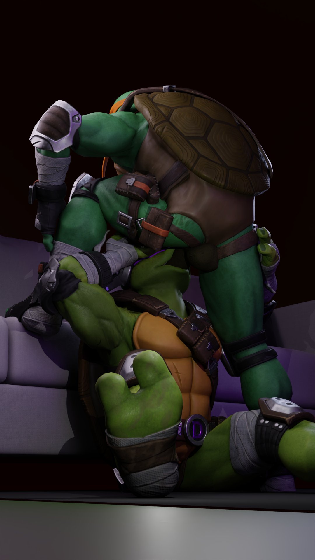 blowjob blowjob_face donatello_(fortnite) donatello_(tmnt) fortnite fortnite:_battle_royale gay gay_blowjob gay_sex michelangelo_(fortnite) michelangelo_(tmnt) sticks_(artist) teenage_mutant_ninja_turtles teenage_mutant_ninja_turtles_(fortnite) tmnt tmnt_(fortnite)