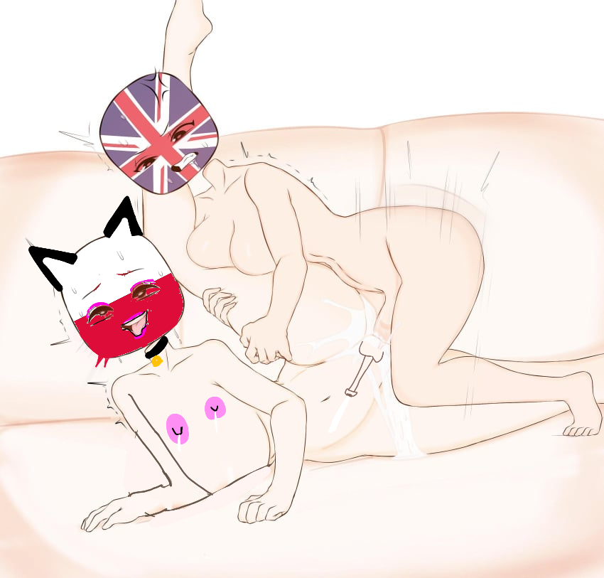 catboy countryhumans edit flawsystyle futa_on_femboy futa_on_male futa_on_top poland_(countryhumans) submissive_male united_kingdom_(countryhumans)