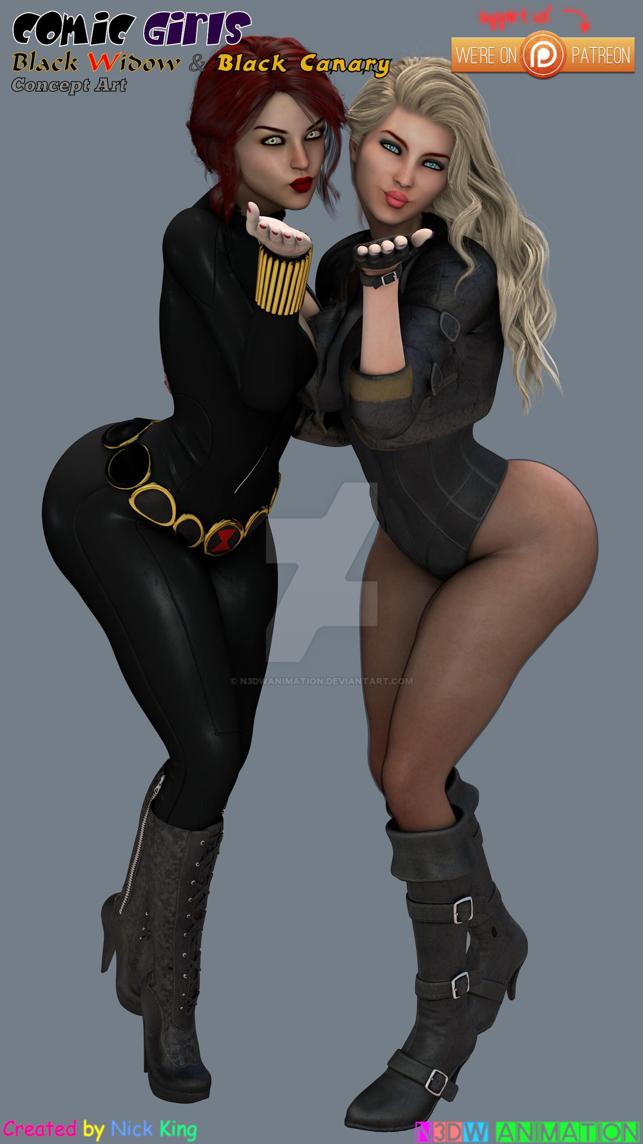 Black Canary (Avengers) Rule 34 Image