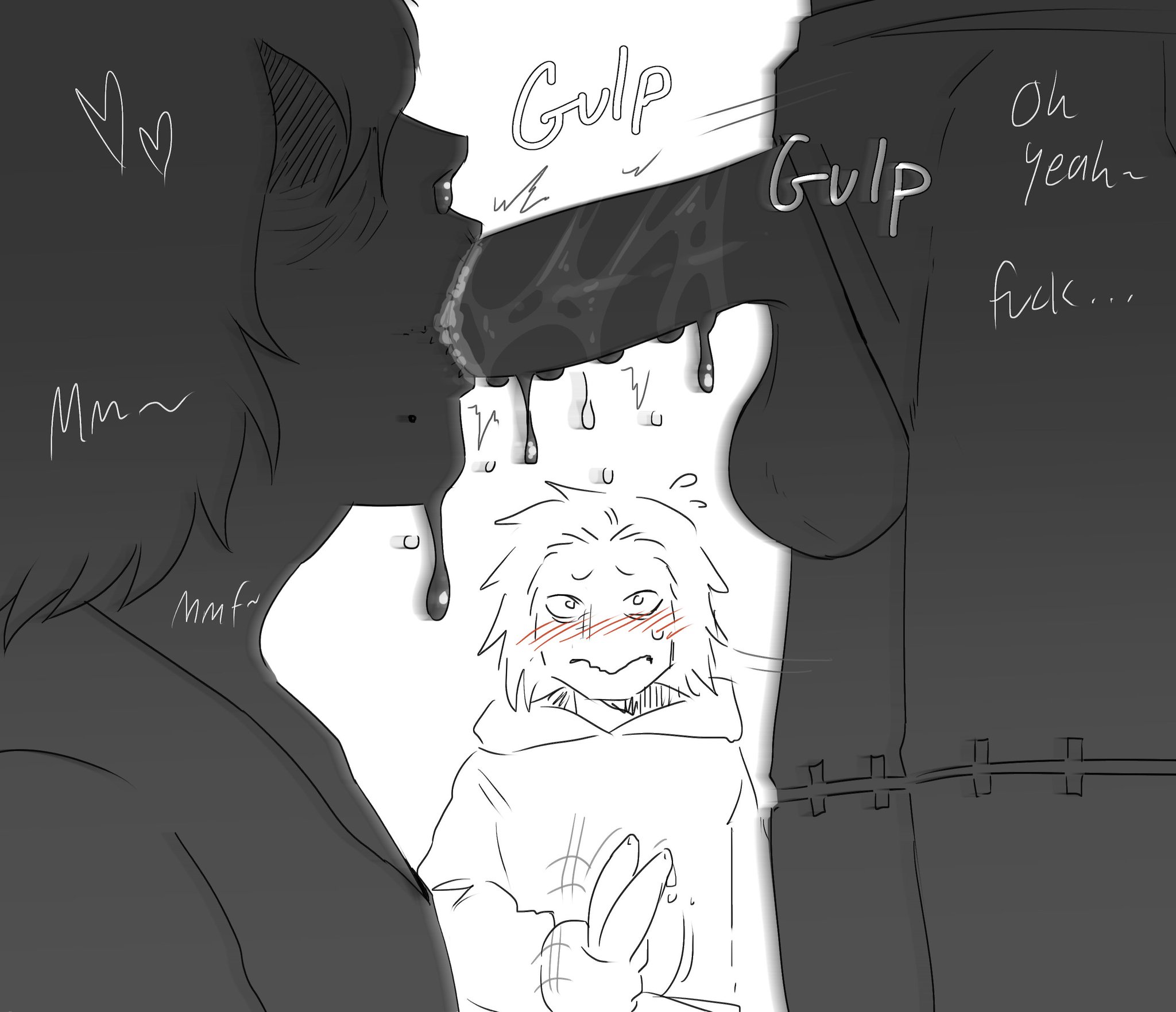 2d, 3boys, anthro, blowjob, boku no hero academia, cuck, cuckold, dabi, face fucking, gay, gay blowjob, iguchi shuuichi, loggyburger, masturbating, masturbating while watching, masturbation, my hero academia, non human genitalia, obscured eyes, shigaraki tomura, shimura tenko, silhouette, sloppy, sloppy blowjob, spinner (my hero academia), tenko shimura, todoroki touya, tomura shigaraki, touya todoroki, watching, watching sex