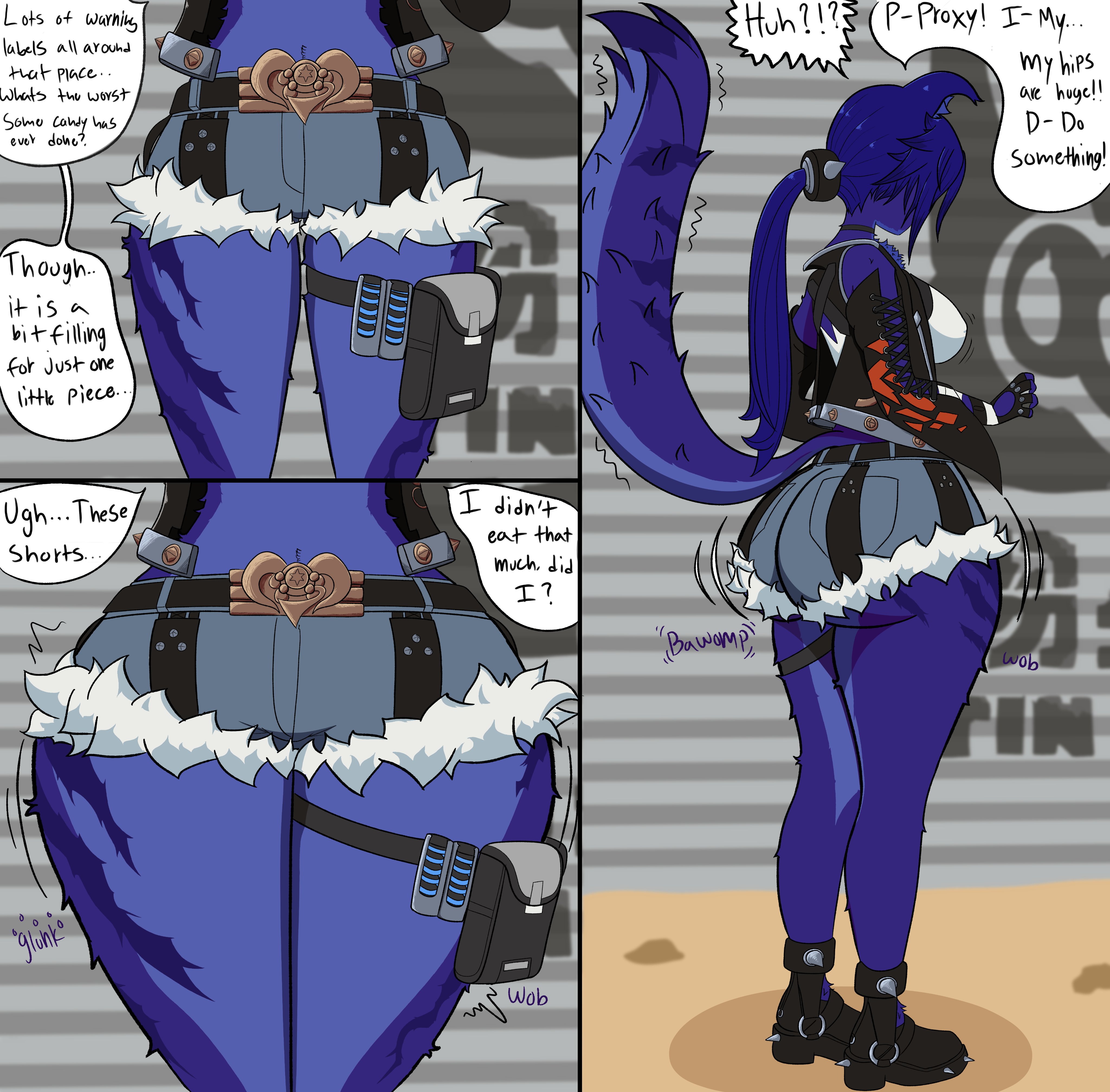 big ass, big breasts, blueberry inflation, breasts, bubble butt, cleavage, female, furry, huge ass, huge breasts, inflation, lasagnainfl, pulchra fellini, tagme, thick thighs, wide hips, zenless zone zero