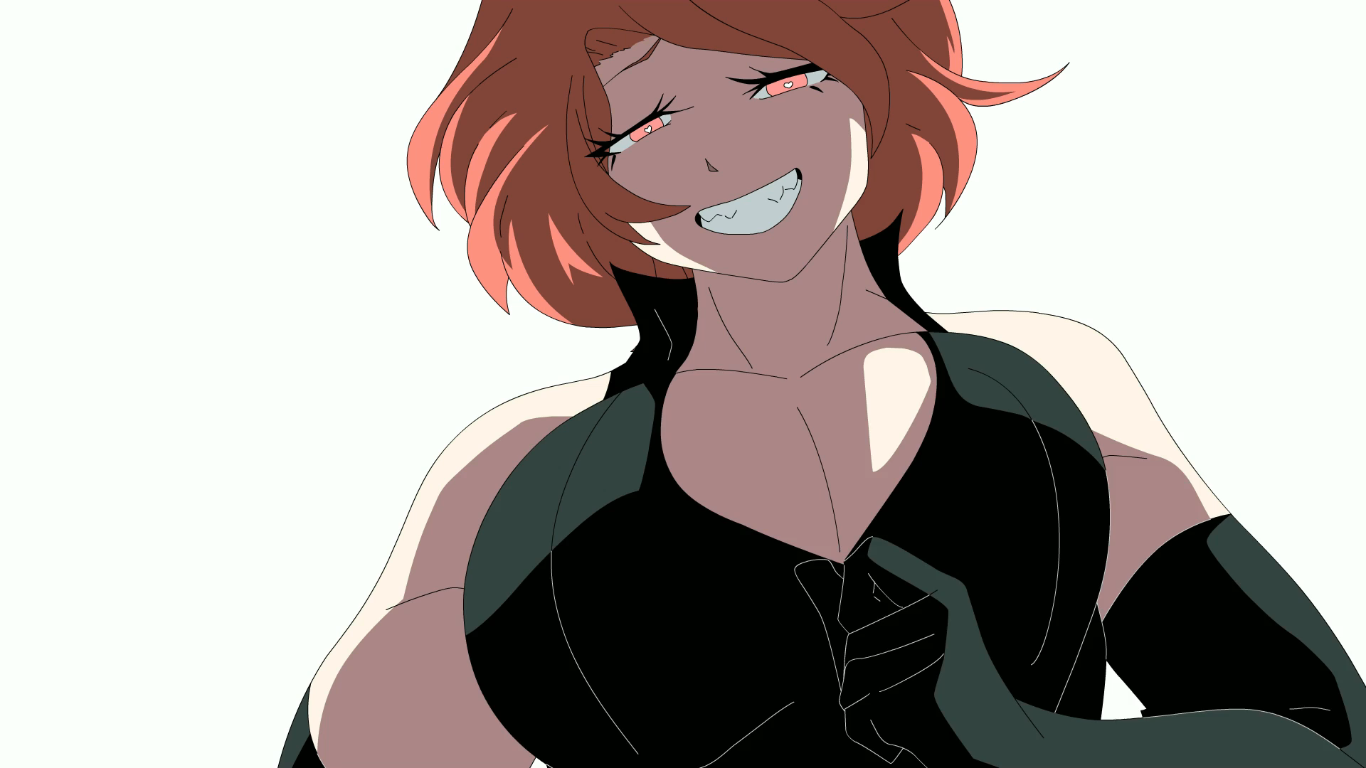 Explicit Raven in a compromising position