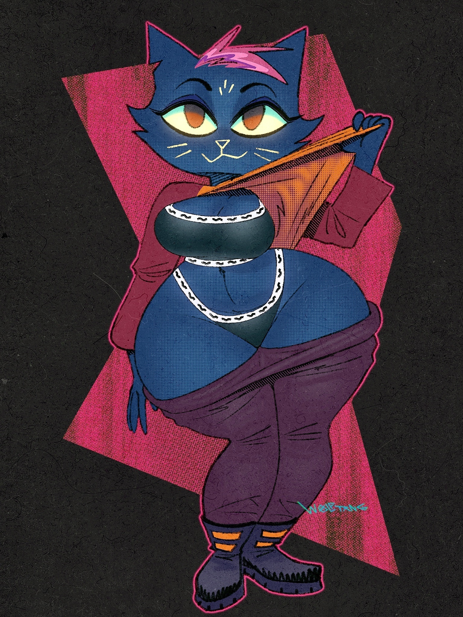anthro, ass, big ass, big thighs, cat girl, cat humanoid, catgirl, feline, feline humanoid, female, mae borowski, night in the woods, tagme, thick, thick ass, thick hips, thick thighs, wolftang