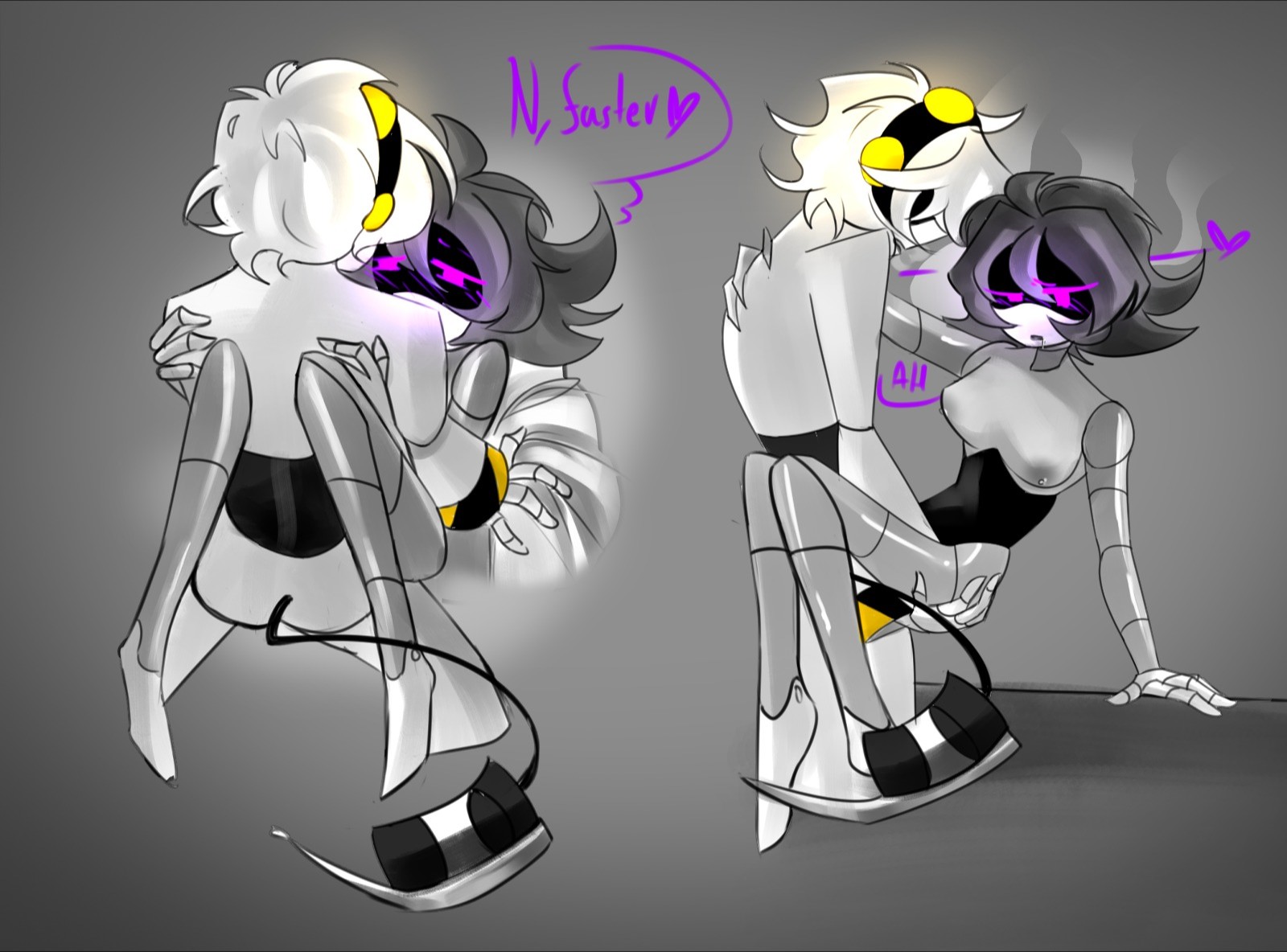 female, male, male/female, murder drones, n (murder drones), uzi (murder drones)