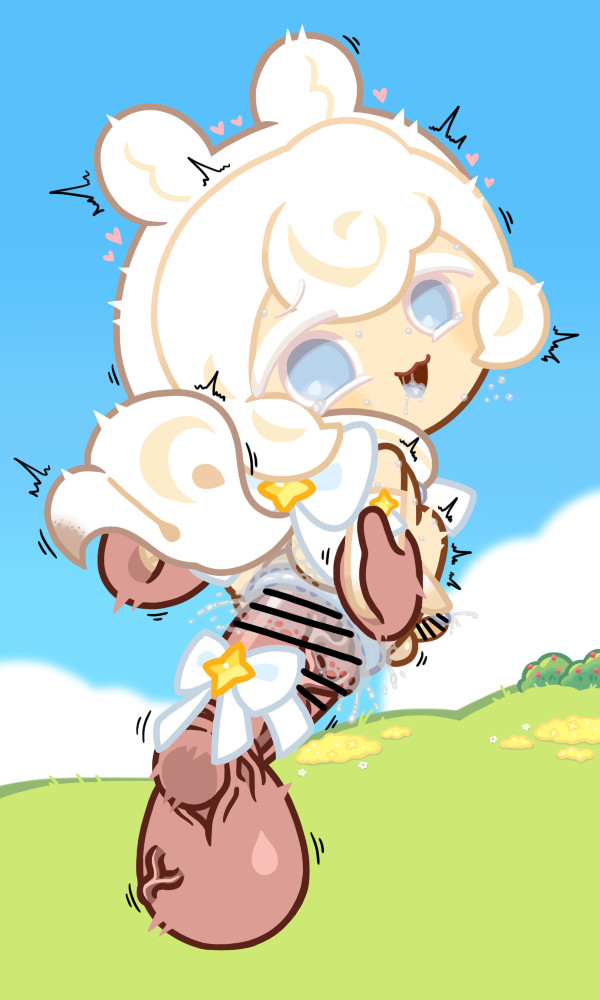 abdominal bulge, anal, anal sex, anthro, belly bulge, big dom small sub, big penis, bigger male, bigger penetrating, bigger penetrating smaller, cookie run, cookie run kingdom, cookie run ovenbreak, cookie run x humans, cookiephile, cookiephilia, cream ferret cookie, disembodied hand, disembodied penis, food, food creature, larger penetrating, larger penetrating smaller, living fleshlight, lorennsfw, male, male anthro, male only, male penetrated, male penetrating, male penetrating male, male/male, not furry, penetration, penis, penis size difference, ribbon, ribbon on penis, size difference, smaller male, smaller penetrated, stomach bulge, white hair, white tail
