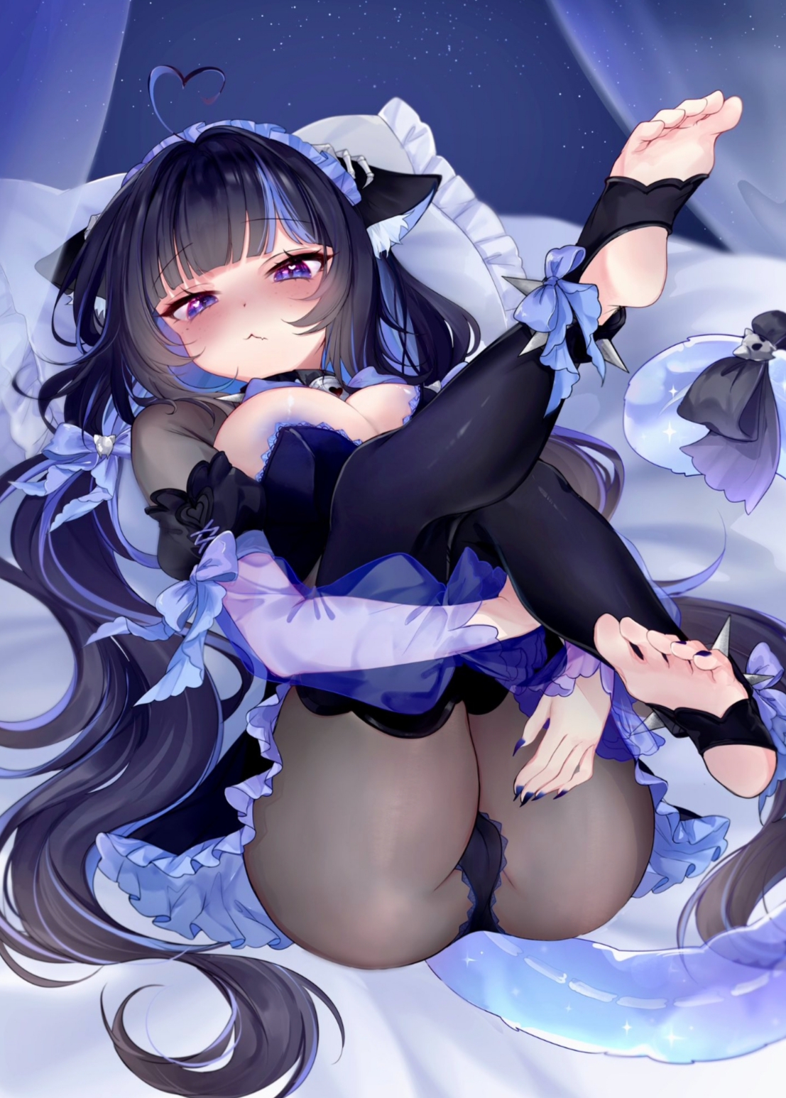 lewdtuber, neko, nekrolina, nyandere, virtual youtuber, vtuber, yabai