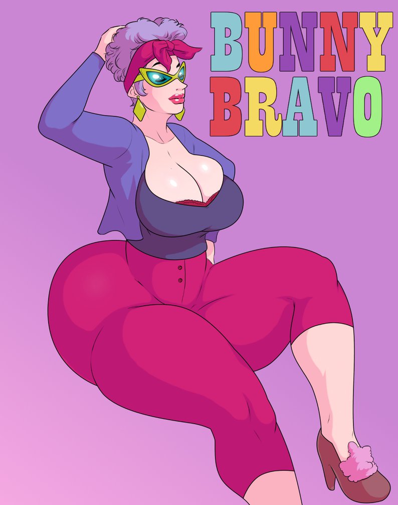 bunny_bravo cartoon_network female female_only high_heels huge_ass huge_breasts jay-marvel johnny_bravo johnny_bravo_(series) milf mother thick thick_thighs voluptuous wide_hips