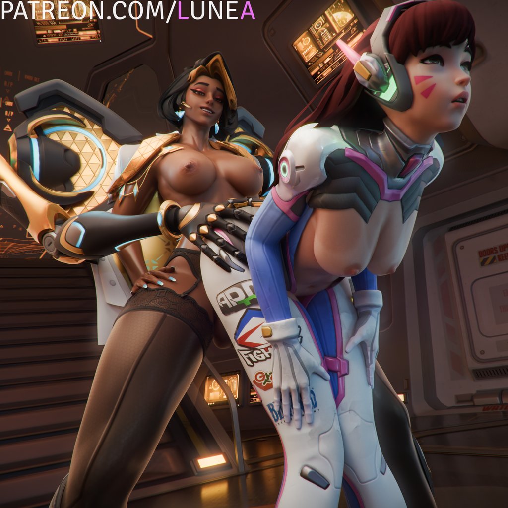 1futa 1girls 3d adorable_face artist_name ass ass_grab bare_ass bare_back bare_breasts bare_chest bare_legs barefoot black_hair boobs breasts breasts_out brown_hair butt butt_grab butt_naked cute d.va depth_of_field dick domina domina_(overwatch) female futa_on_female futadom futanari holding horny horny_expression horny_face horny_female horny_sub human human_on_human inside lesbian light-skinned_female lunea naked naked_female nipples pale-skin pale-skinned_female pale_body pale_skin penis pussy sex sex_from_behind sexy sexy_pose shaking shaking_breasts straight_hair tight tits tits_out upper_body watermark wet wet_body wet_hair wet_penis wet_pussy wet_skin