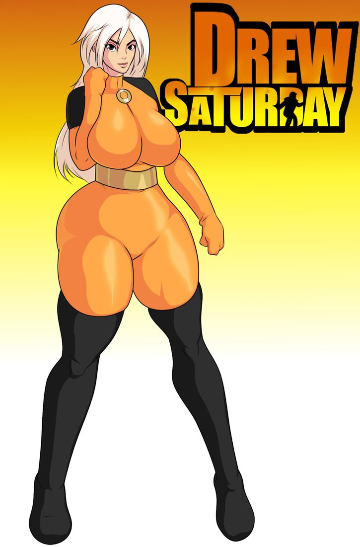 1girls, ass, breasts, drew saturday, female, female only, huge ass, huge breasts, jay-marvel, milf, mother, solo, the secret saturdays, thick, thick thighs, voluptuous, white hair, wide hips