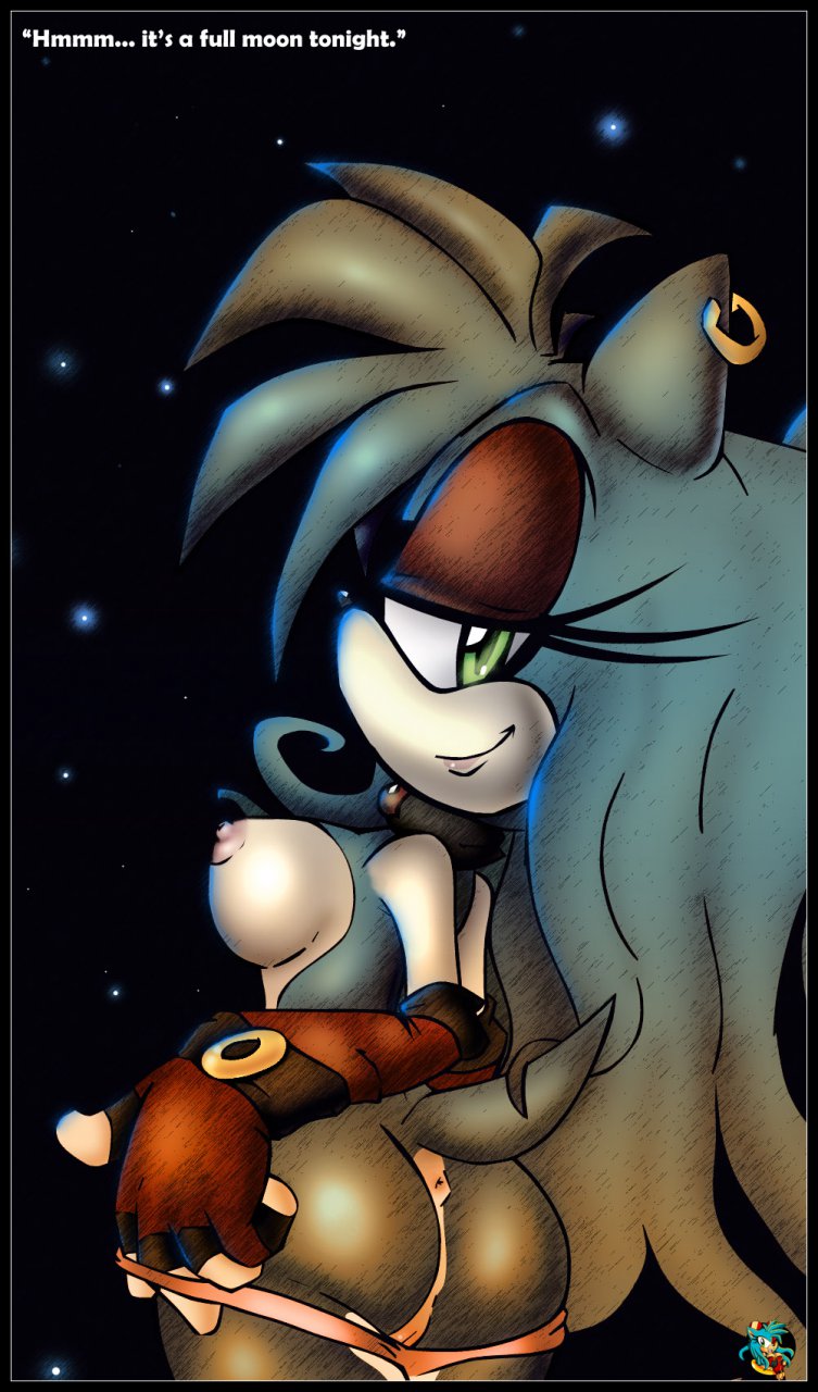 anus ass auntymoira becky_the_hedgehog breasts clothing ear_piercing female gloves hedgehog looking_back mammal mobian_(species) mostly_nude night nipples original_character panties piercing purity purity_the_hedgehog pussy sega solo sonic_(series) sonic_fan_characters sonic_oc sonic_team sonic_the_hedgehog_(series) underwear undressing