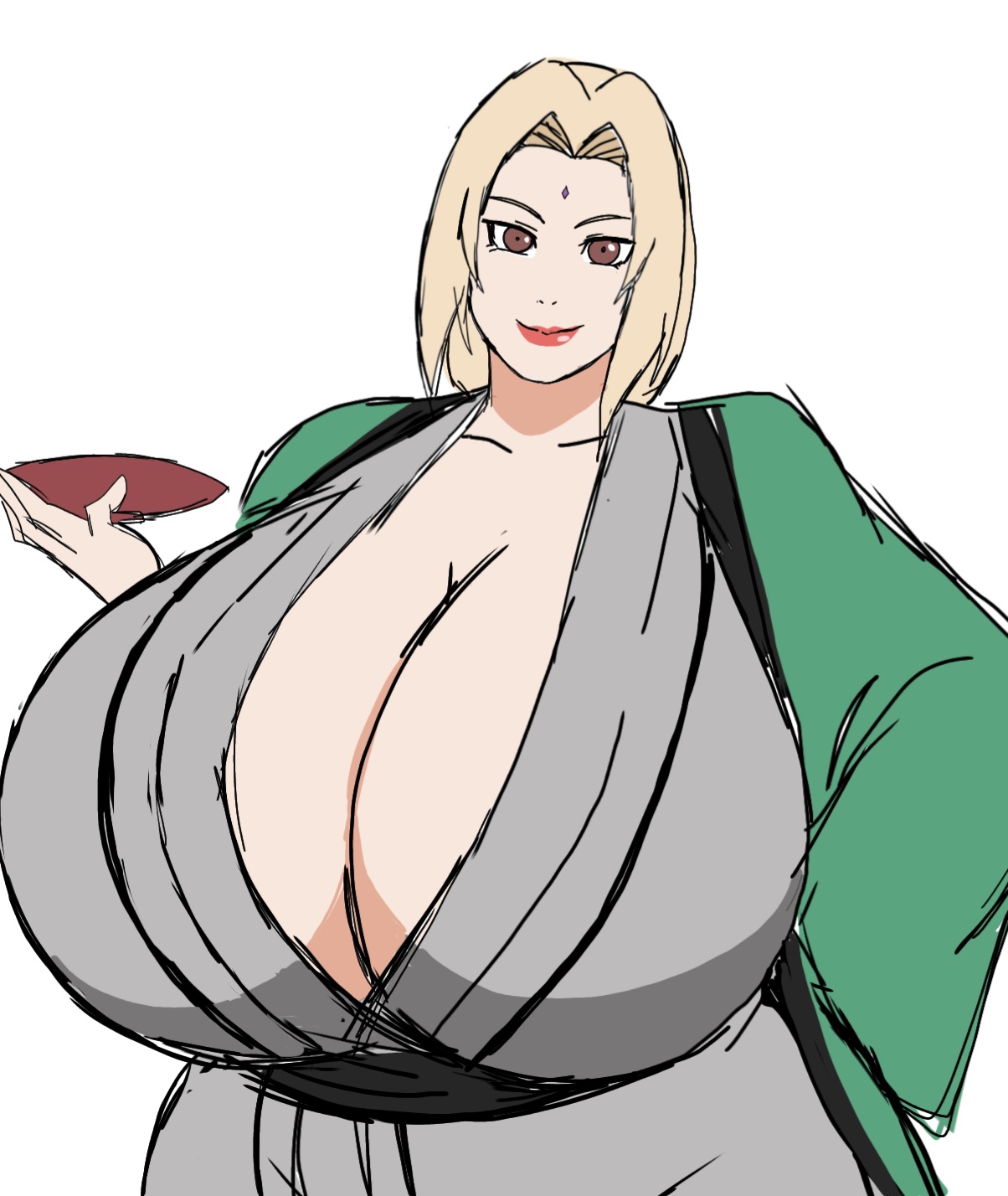 1female, 1girls, female, female only, momiji (artist), naruto, naruto (series), solo, solo female, tagme, tsunade