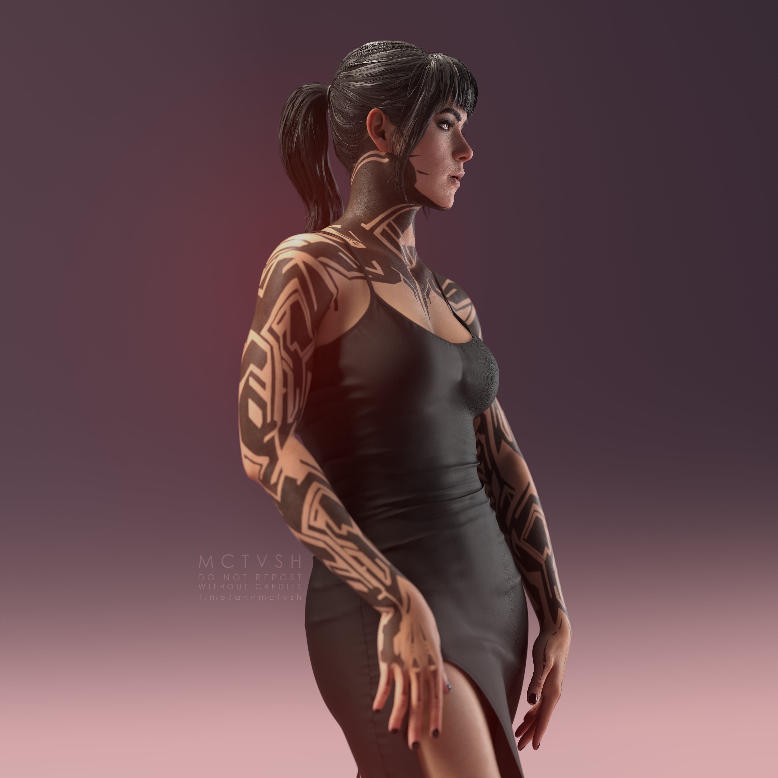 1girls, black dress, call of duty, dress, emma kagan, female, tagme