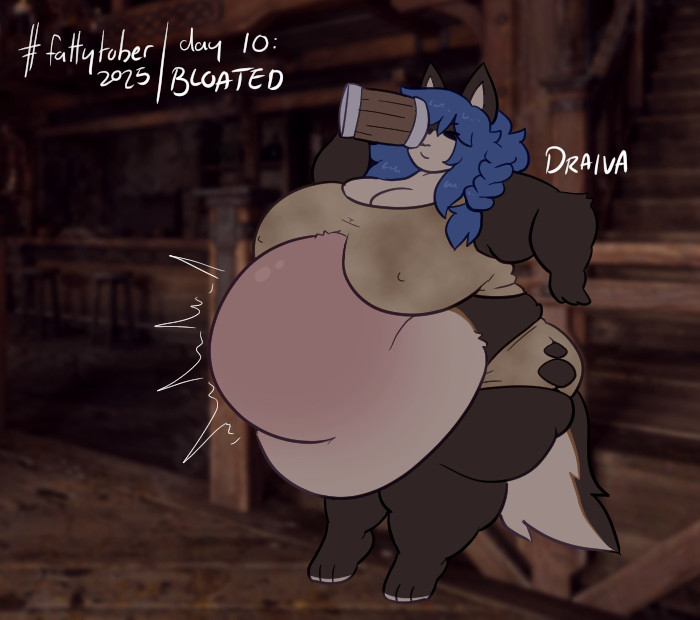 bbw, big breasts, breasts, cleavage, female, furry, huge breasts, mexifurfoof, overweight, tagme, thick thighs, weight gain, wide hips