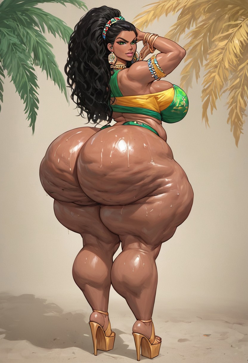 ai_generated big_ass big_breasts big_butt brazilian cellulite gwee huge_ass huge_breasts large_ass large_breasts latina samba venus_body