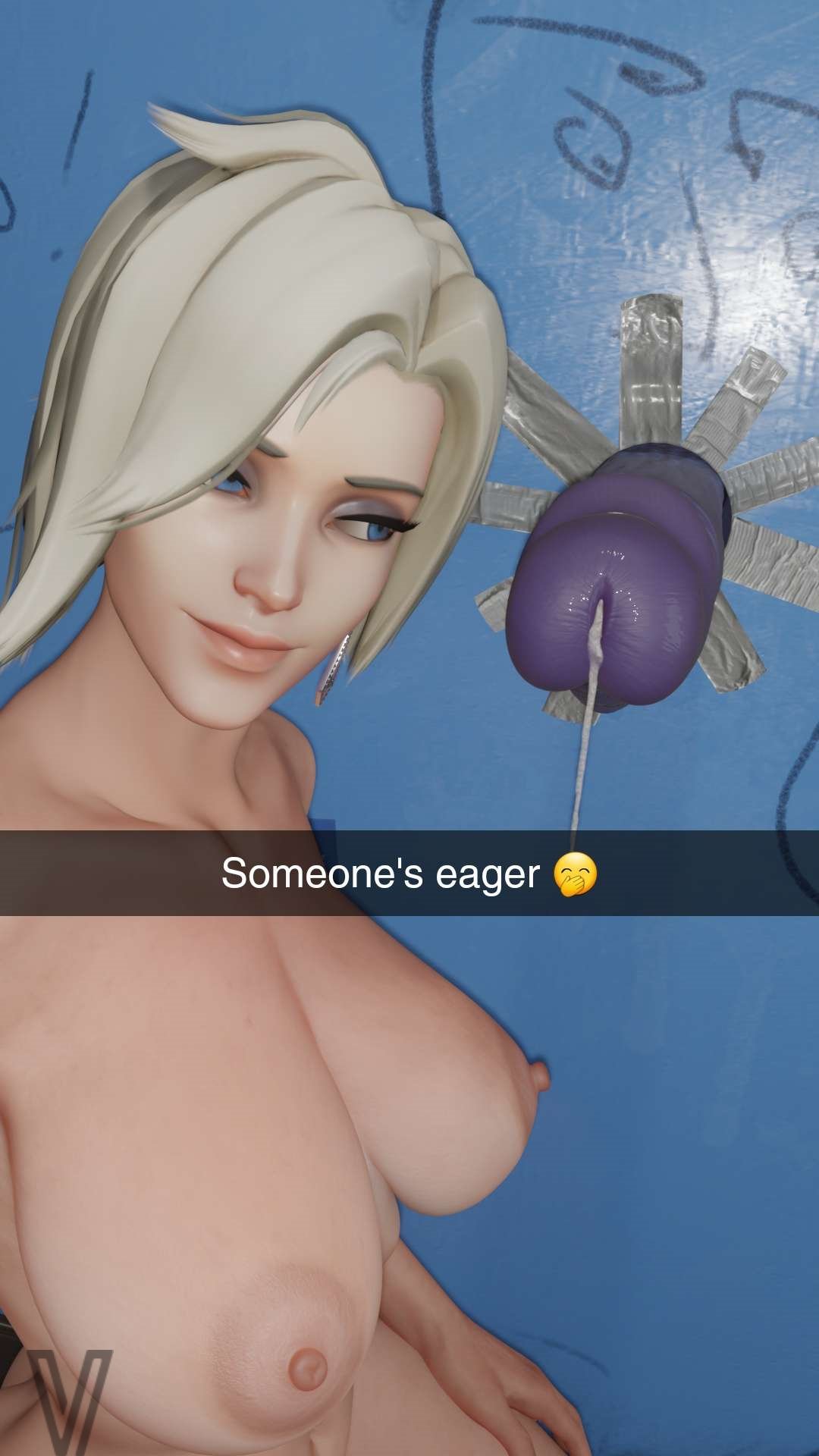 3d erection futanari glory_hole mercy overwatch penis void3d widowmaker