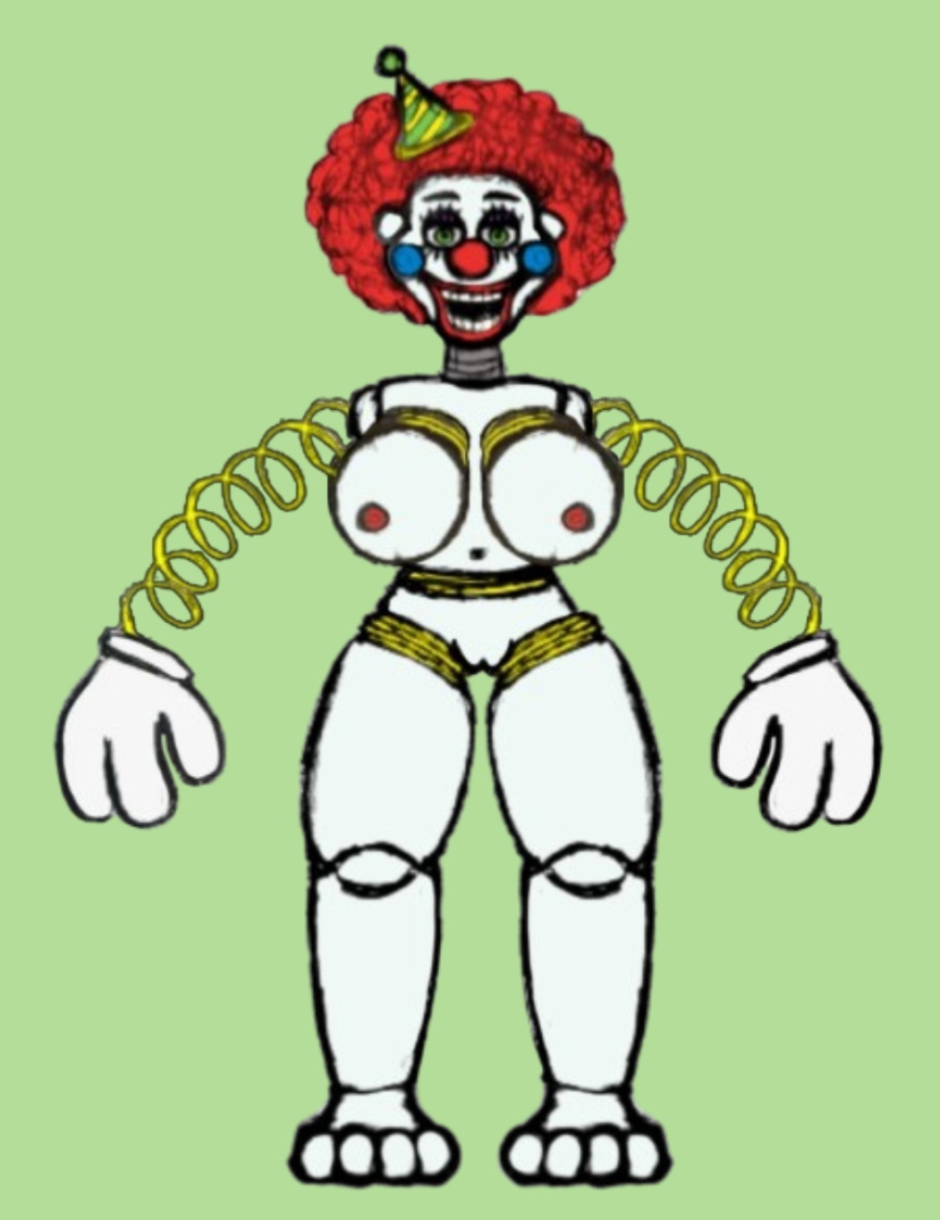 clown clown_girl coils_the_clown fazbear_frights fnaf fnaf_novels solo