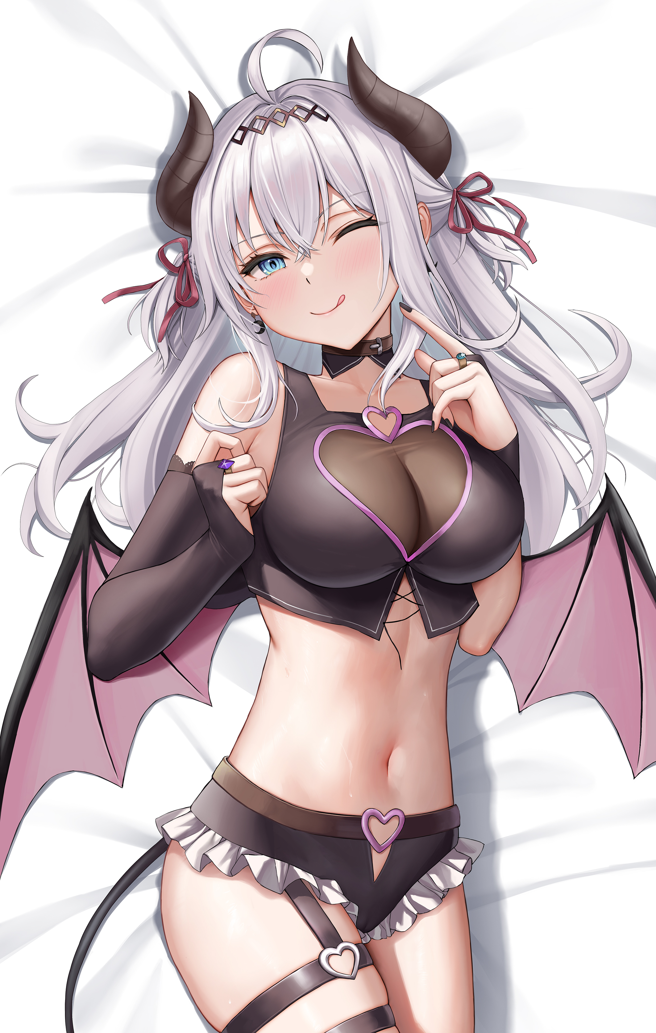 alisa mikhailovna kujou, female, light skin, light-skinned female, long hair, silver hair, tokidoki bosotto russian de dereru tonari no alya-san