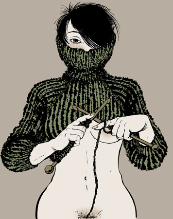 clothing inanimate knitting tagme turtleneck turtleneck_sweater yuko_shimizu