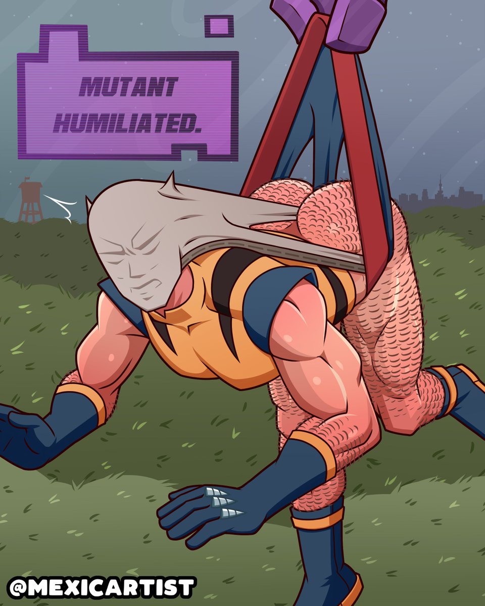 ass, big ass, big butt, bubble ass, bubble butt, butt, gay, hairy, hairy ass, hairy butg, hairy male, huge ass, huge butt, humillation, logan (x-men), male, male only, marvel, marvel comics, mexicartist, muscular, muscular male, round ass, round butt, thick ass, thick butt, wedgie, wolverine (x-men), x-men, yaoi
