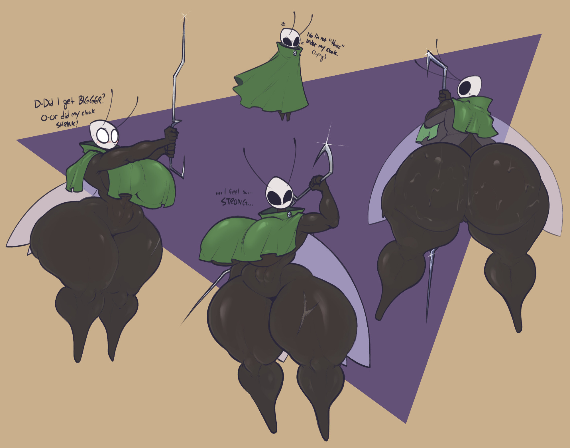 big ass, big breasts, breasts, bubble butt, cleavage, female, furry, hollow knight, huge ass, huge breasts, tagme, thick thighs, wide hips, xytora