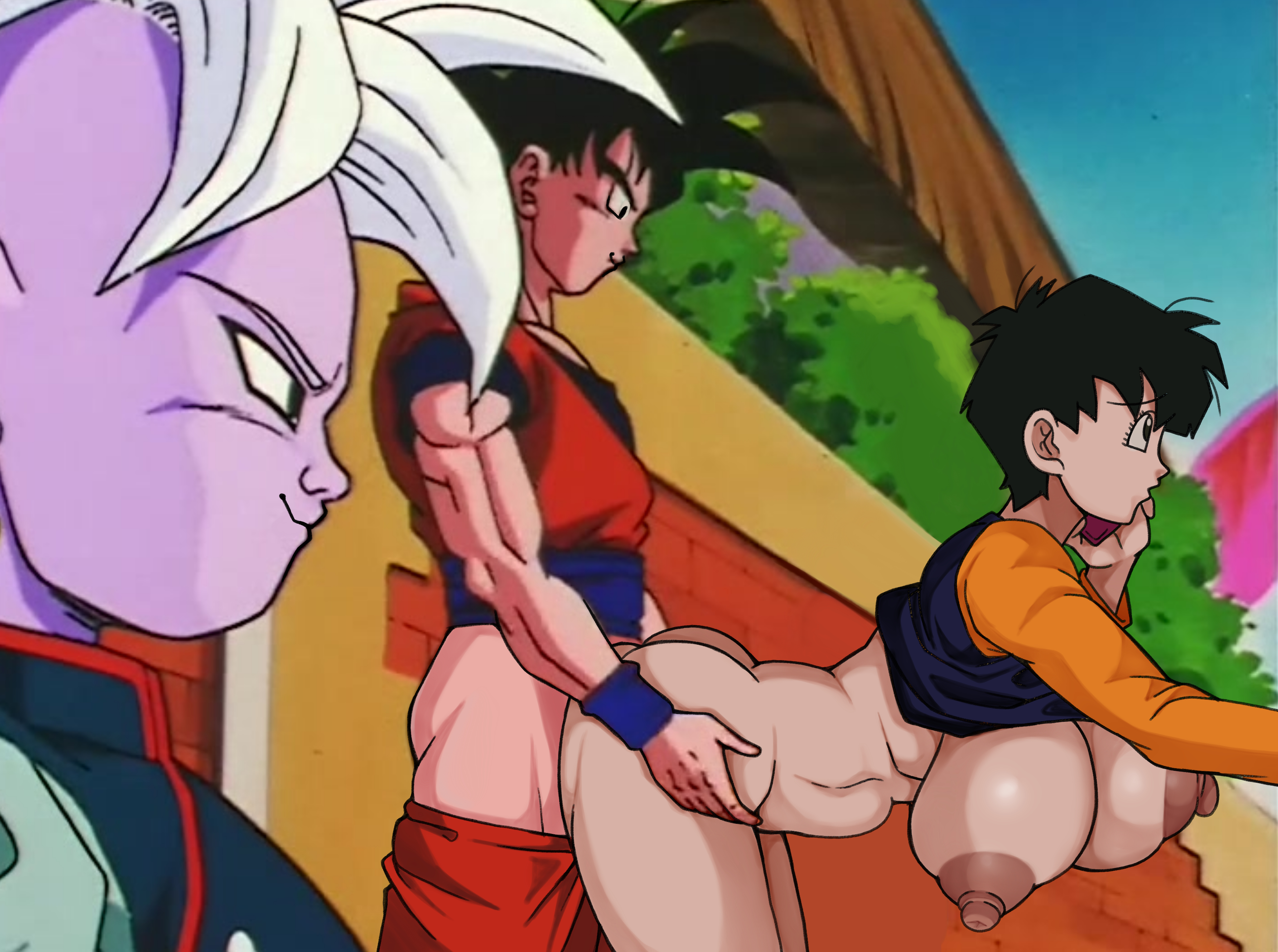 1boy, 1boy1girl, 1girls, age difference, all fours, all the way to the base, alternate breast size, arched back, areola, areolae, ass, ass cheeks, ass focus, ass jiggle, ass shake, ass up, bakunyuu, bent over, big ass, big breasts, big butt, big hips, big thighs, bouncing ass, bouncing breasts, breasts, breasts out, breasts out of clothes, breasts outside, bubble butt, bursting breasts, busty, caught in the act, cheating, cheating female, cheating girlfriend, cuckold, cuckolding, curvaceous, curvaceous body, curvaceous female, curvaceous figure, curvy, curvy body, curvy female, curvy figure, daughter-in-law, deep penetration, doggy style, dominant, dominant male, dragon ball, dragon ball z, duo, edit, exposed breasts, exposed nipples, fat ass, fat butt, father-in-law and daughter-in-law, female, female focus, female human, female penetrated, from behind, from behind position, fucked from behind, grabbing, grabbing from behind, grabbing hips, grabbing waist, hand on waist, hands on hips, hands on waist, hanging breasts, hi res, high resolution, highres, hip grab, horny, horny female, huge ass, huge breasts, huge butt, human female, jiggling ass, jiggling breasts, large ass, large breasts, large butt, light skin, light-skinned female, looking pleasured, male, male penetrating, male penetrating female, male/female, maledom, massive ass, massive breasts, massive butt, meme, meme reference, muscles, muscular, nakadashi, narrow waist, netorare, nipples, ntr, older dom younger sub, older male, older male and younger female, older penetrating younger, on all fours, oppai, outdoor sex, outdoors, outside, outside sex, pale skin, pale-skinned female, penetration, penetration from behind, plap, pleasure face, plump, plump ass, plump butt, pounding, pussy, raw sex, rough sex, round ass, round butt, screencap, screenshot, sex, sex from behind, shin (dragon ball), short hair, size difference, slim waist, smaller female, son goku, standing, standing doggy style, standing sex, straight, submissive, submissive female, taken from behind, thick, thick ass, thick butt, thrusting, toned, toned body, ttrop, uncensored, vagina, vaginal, vaginal penetration, vaginal sex, videl, voluptuous, voluptuous female, waist grab, wide hips, young female, younger penetrated