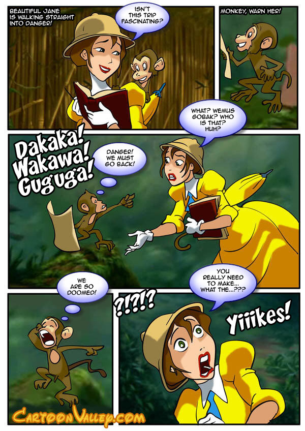 cartoonvalley.com comic disney jane_porter tarzan_(1999_film) zolushka