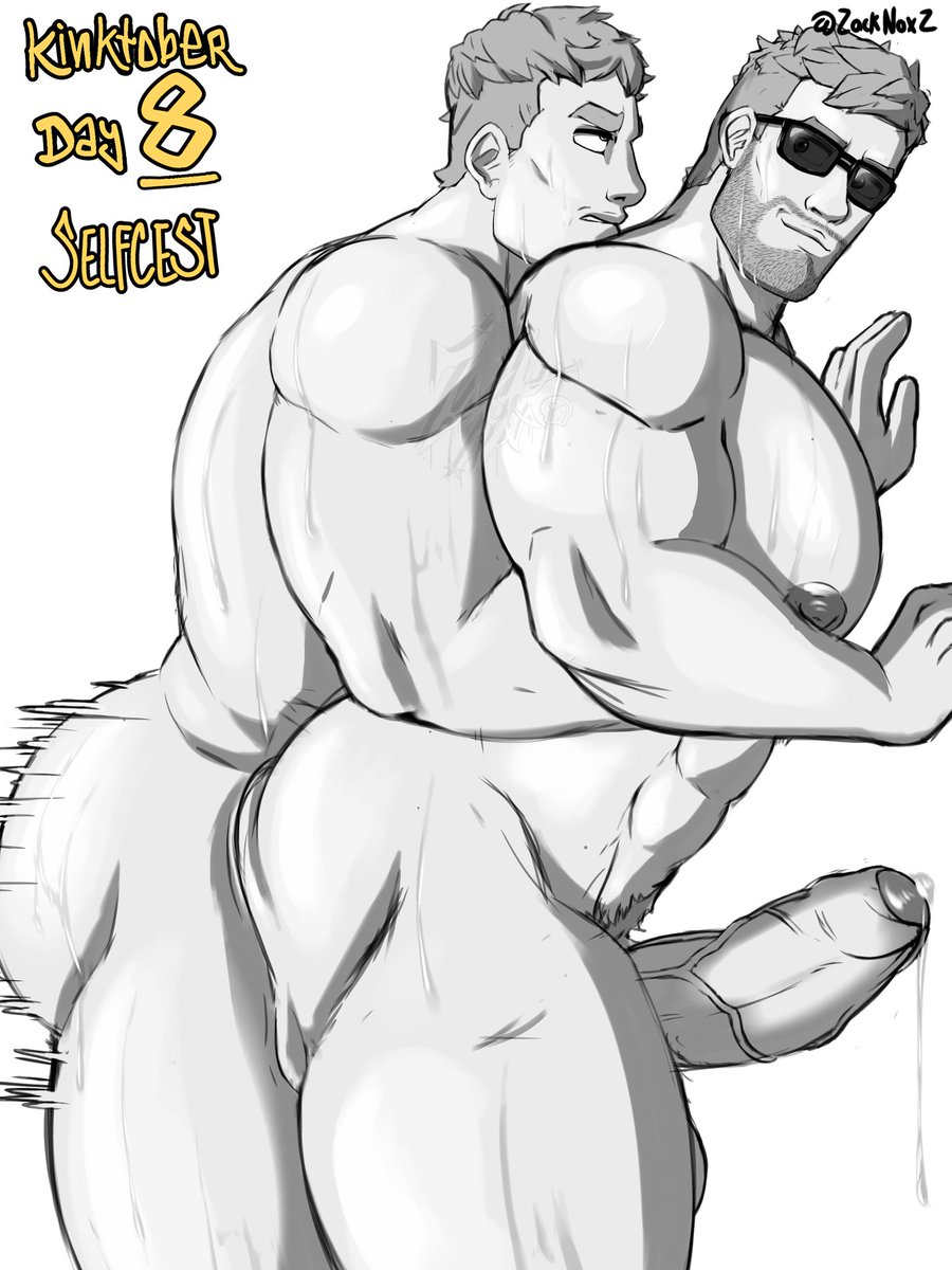 anal, anal sex, ass, bara, big ass, big butt, big penis, boner, bubble ass, bubble butt, cock, dick, erect while penetrated, erection, fortnite, gay, huge ass, huge butt, huge cock, huge penis, jonesy (fortnite), kinktober, kinktober 2025, male, male only, muscular, muscular male, penis, precum, precum drip, precum string, round ass, round butt, selfcest, standing sex, sunglasses on head, thick ass, thick butt, thick penis, veiny penis, vengeance jones, yaoi, zacknoxz (artist)