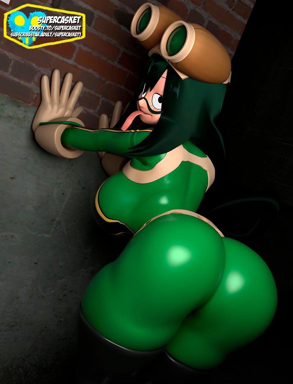1girls, 3d, ass, asui tsuyu, big ass, big breasts, big thighs, boku no hero academia, breasts, curvaceous, curvy, curvy figure, female, froppy, hips, huge ass, huge breasts, huge thighs, large ass, large breasts, large thighs, light skin, light-skinned female, mature, mature female, my hero academia, slim waist, supercasket, thick, thick hips, thick legs, thick thighs, thighs, tsuyu asui, voluptuous, waist, wide hips