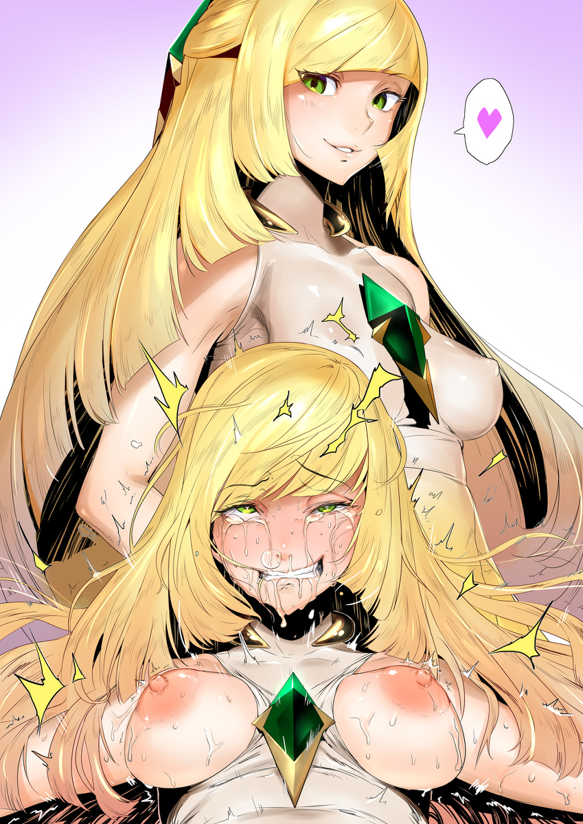 1girls, aether foundation, ahe gao, areolae, bare shoulders, blonde hair, breasts, breasts out, clenched teeth, drooling, eyelashes, female, female only, green eyes, hair in mouth, heart, heart eyes, human, iku (ikuchan kaoru), ikumba, long hair, lusamine (pokemon), lying down, messy hair, milf, mind break, nintendo, nipples, pokemon, pokemon sm, purple background, saliva, small breasts, smile, solo, sweat, tears, teeth, tongue, tongue out, trembling, wet
