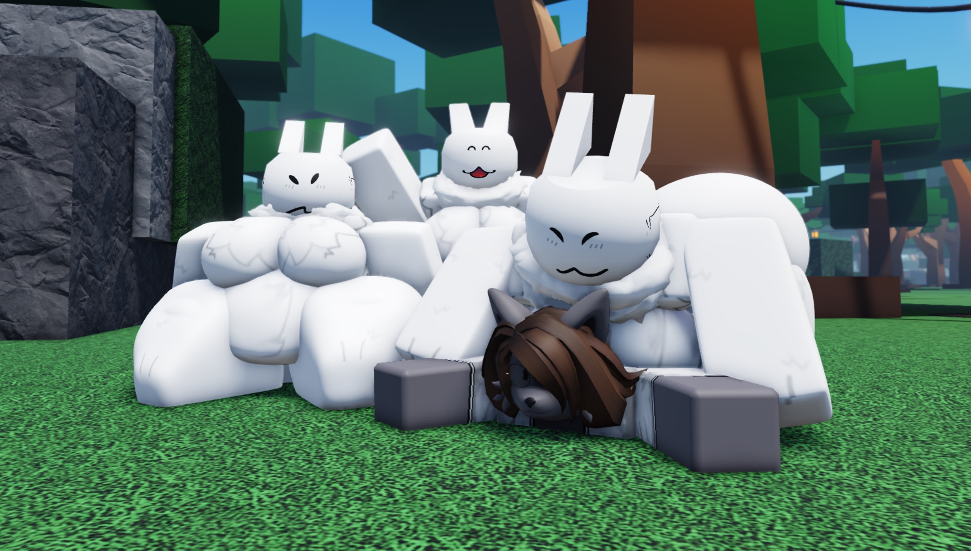 3d, anthro gubby, big ass, big breasts, bradythewwefan, breasts, bubble butt, cleavage, female, female gubby, furry, gubby, huge ass, huge breasts, ribbons (bradythewwefan), roblox, robloxian, tagme, thick thighs, wide hips