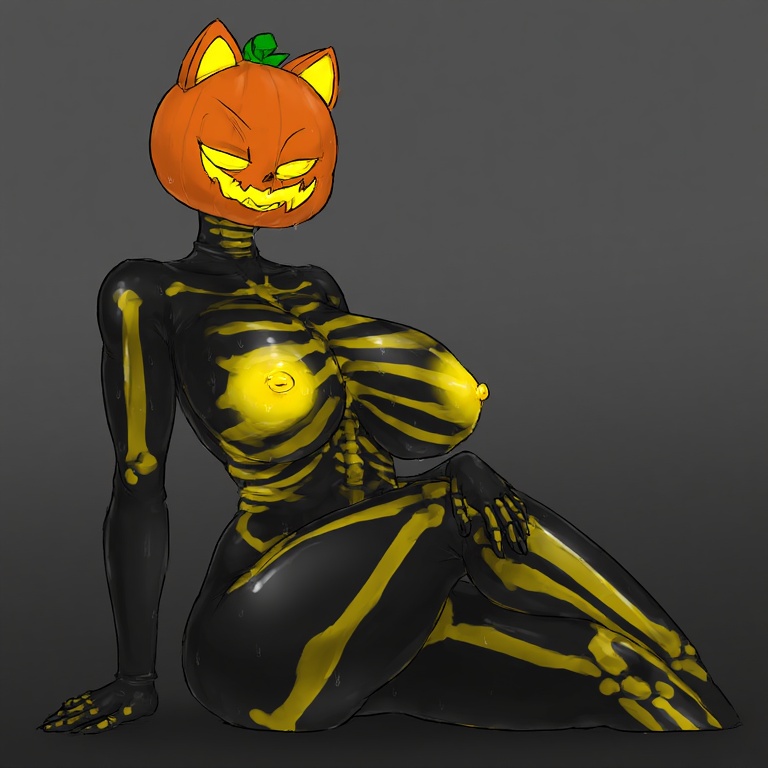 1girls, ai generated, areolae, ass, big areola, big ass, big breasts, big butt, big muscles, big nipples, big thighs, black body, black skin, bones, breasts, breasts out, cat ears, cat girl, evil smile, fat ass, female, fortnite, fortnite: battle royale, fur, furry, furry female, halloween, happy, huge ass, huge breasts, huge butt, huge nipples, huge thighs, large areolae, large ass, large breasts, large butt, large thighs, looking at viewer, monster, monster girl, muscles, nipples, orange head, plant, sexy, sexy body, sexy pose, smile, smiling, spice (fortnite), spooky month, spooning, srimbievil58, thick thighs, thighs, white background, yellow eyes, yellow nipples