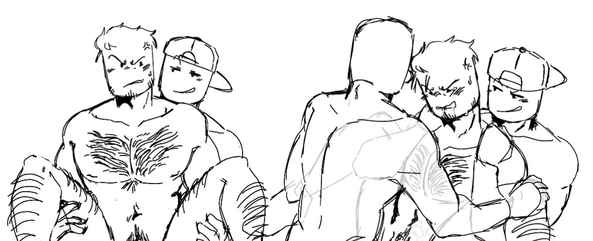 3boys, banana peel (die of death), civilian (die of death), cropped, devesto, die of death (roblox), fit, fit male, gay, gay sex, hairy, hairy chest, hairy male, leg hair, male only, pubes, pubic hair, roblox, roblox game, robloxian, sketch, tagme, taunt (die of death), threesome, ts phung