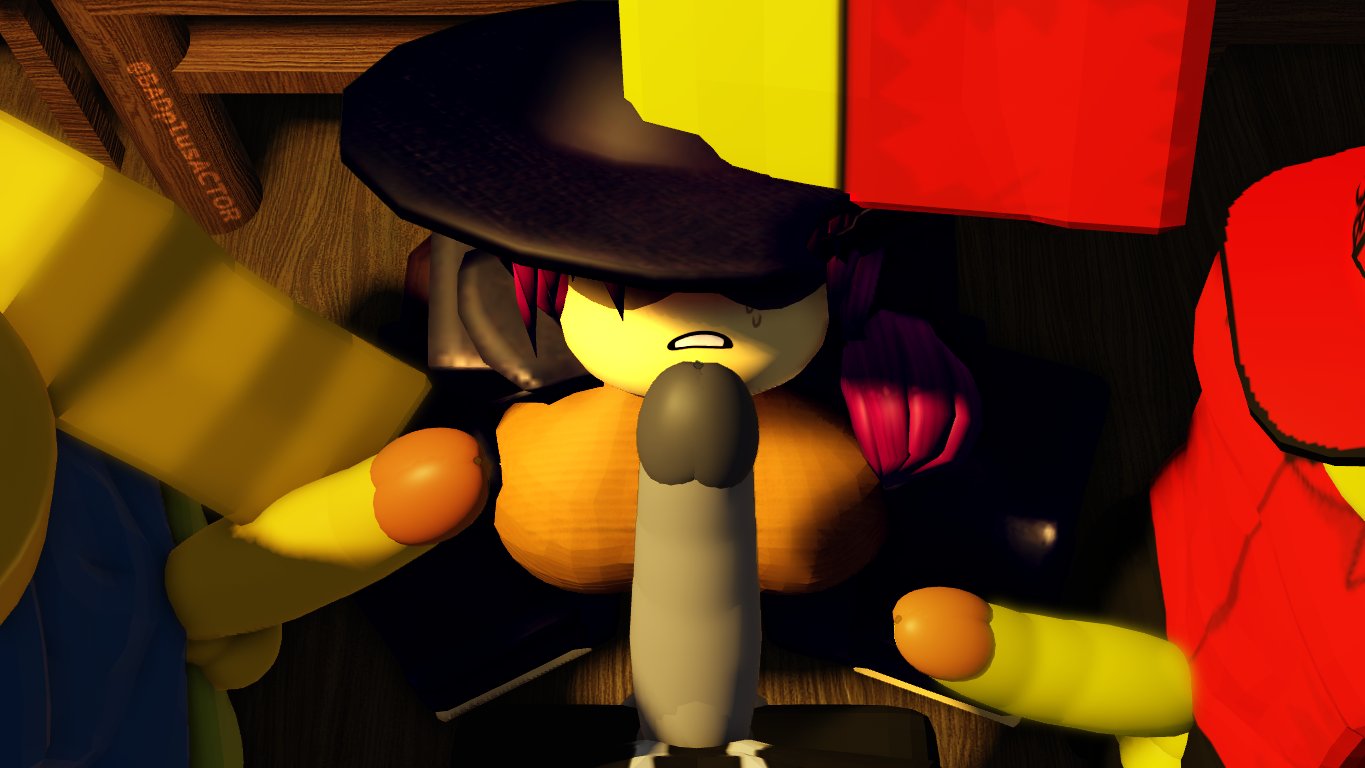1girls, 2026, 3boys, 3d, artist name, badplusactor, balls, big breasts, big penis, black hat, black jacket, black pants, black sleeves, black suit, blue shirt, blush, breasts, chance (forsaken), clothed, clothed female, clothed male, dubious consent, elliot (forsaken), female, forsaken (roblox), frown, green pants, grey skin, hat, holding penis, imminent gangbang, imminent sex, jacket, jane doe (forsaken), long sleeves, looking at viewer, looking up, male, male pov, noob (forsaken), on knees, open jacket, pants, penis, penis out, pink hair, ponytail, pov, red shirt, red visor, roblox, roblox game, robloxian, shadow over eyes, shirt, short sleeves, sleeveless, sleeveless shirt, standing, suit, sweat, sweatdrop, sweating, teeth, teeth showing, twitter username, visor cap, watermark, yellow shirt, yellow skin