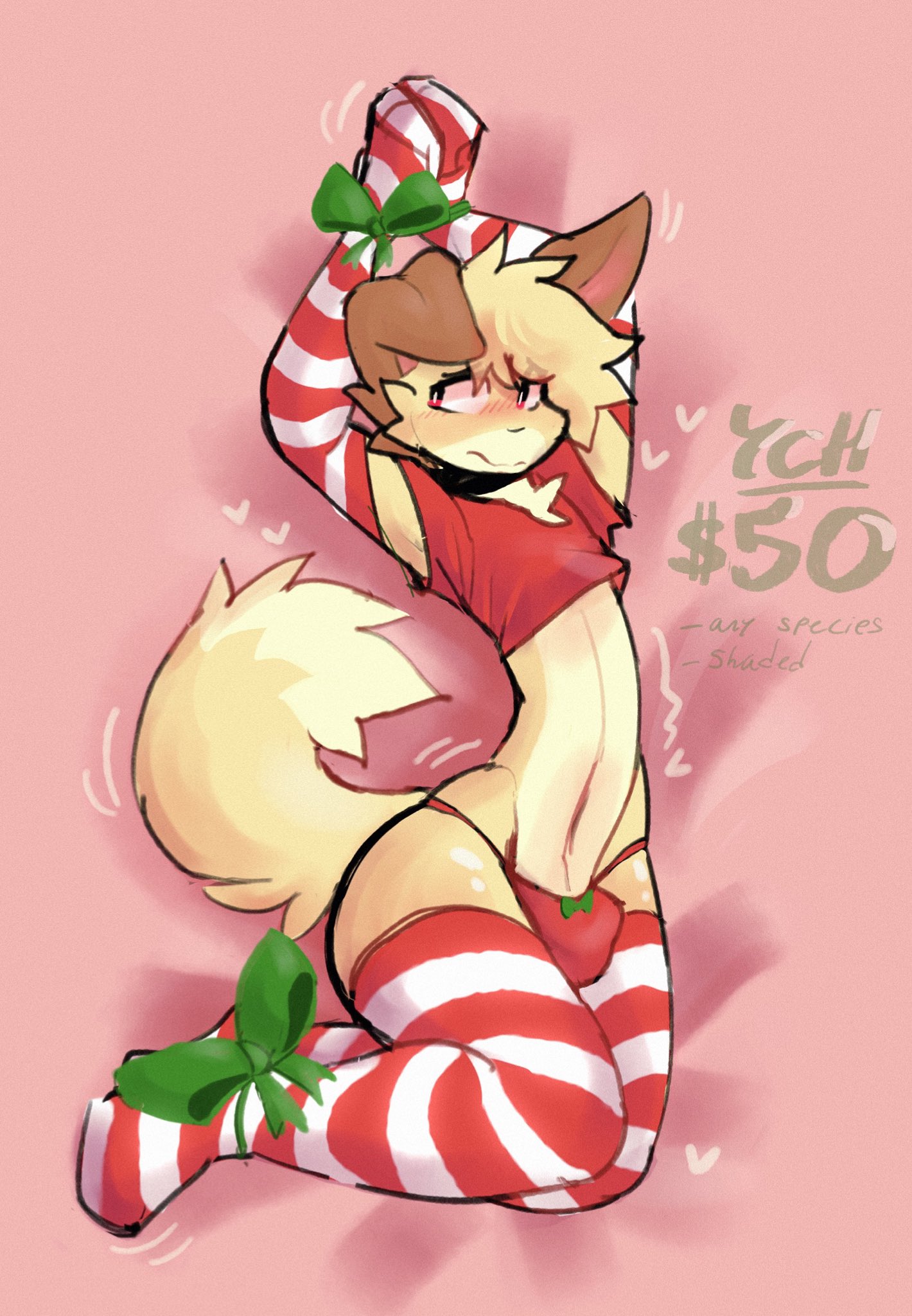 1anthro, 1boy, anthro, bulge, bulge through clothing, commission, curvy, curvy figure, femboy, furry, furry only, skinny, skinny male, skipper pupp, thin waist, ych