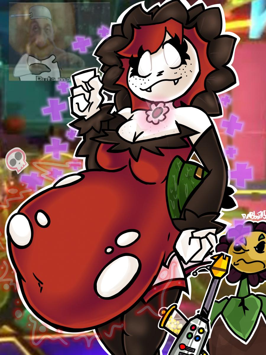 1girls anthro anthrofied ass belly belly_bulge breasts breasts crazy_dave_(pvz) dark_flower_(pvz) digestion dumbboi715 fat female female_pred flora_fauna freckles meme plant plant_girl plant_humanoid plantie plants_vs._zombies plants_vs_zombies popcap_games pred pussy ripped_clothing scientist_(pvz) sunflower_(pvz) vampire vampire_sunflower_(pvz) vore vore_belly zombie zombie_(pvz)