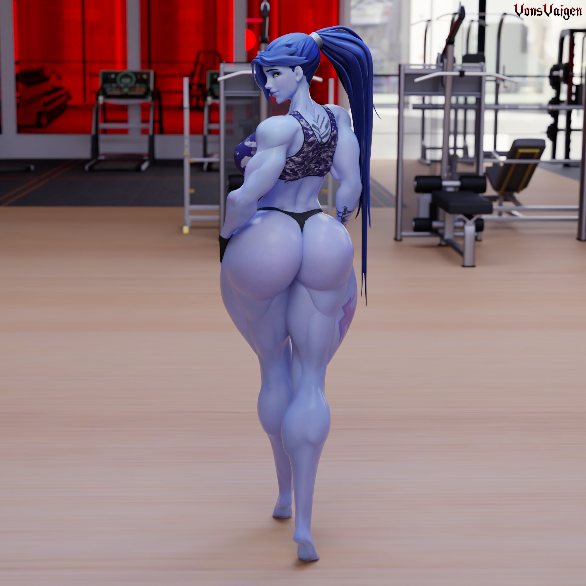 1girls, 3d, activision, amelie lacroix, ass, big ass, big breasts, big thighs, blizzard entertainment, blue body, blue skin, blue-skinned female, breasts, bubble ass, bubble butt, bust, busty, chest, curvaceous, curves, curvy, curvy figure, female, female only, hips, hourglass figure, huge ass, huge breasts, large ass, legs, mature, mature female, muscular, muscular female, overwatch, overwatch 2, slim waist, thick, thick ass, thick hips, thick legs, thick thighs, thighs, voluptuous, voluptuous female, vonsvaigen, waist, wide hips, wide thighs, widowmaker