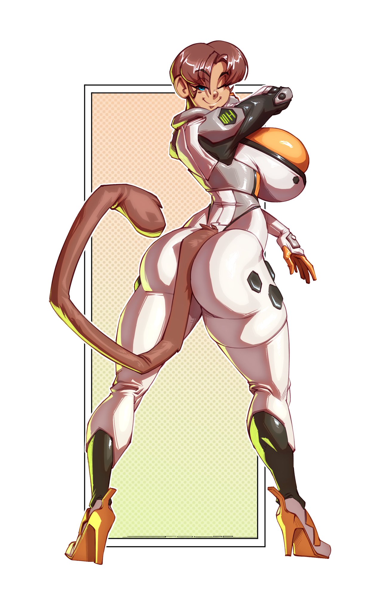 1girls, animal humanoid, ass, big ass, big breasts, big thighs, breasts, bust, busty, chest, curvaceous, curvy, curvy figure, digital media (artwork), female, hips, hourglass figure, huge ass, huge breasts, huge thighs, humanoid, large ass, large breasts, large thighs, legs, mature, mature female, monkey girl, monkey tail, original, original character, slim waist, taboolicious, tail, thick, thick hips, thick legs, thick thighs, thighs, voluptuous, waist, wide hips, wide thighs